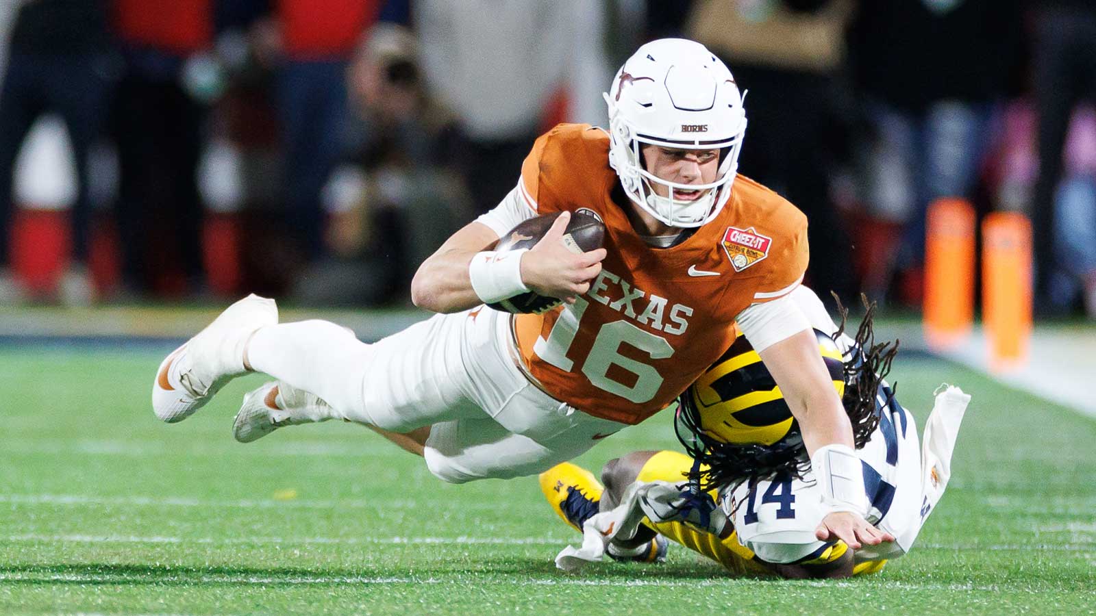1600x900 Texas football news: Arch Manning earns No. 1 pick in expert's 2027 mock draft