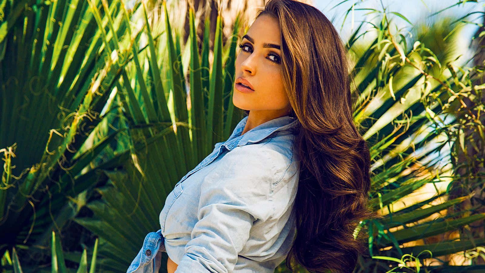 1600x900 Download Olivia Culpo looking fierce in this stylish photo Wallpaper