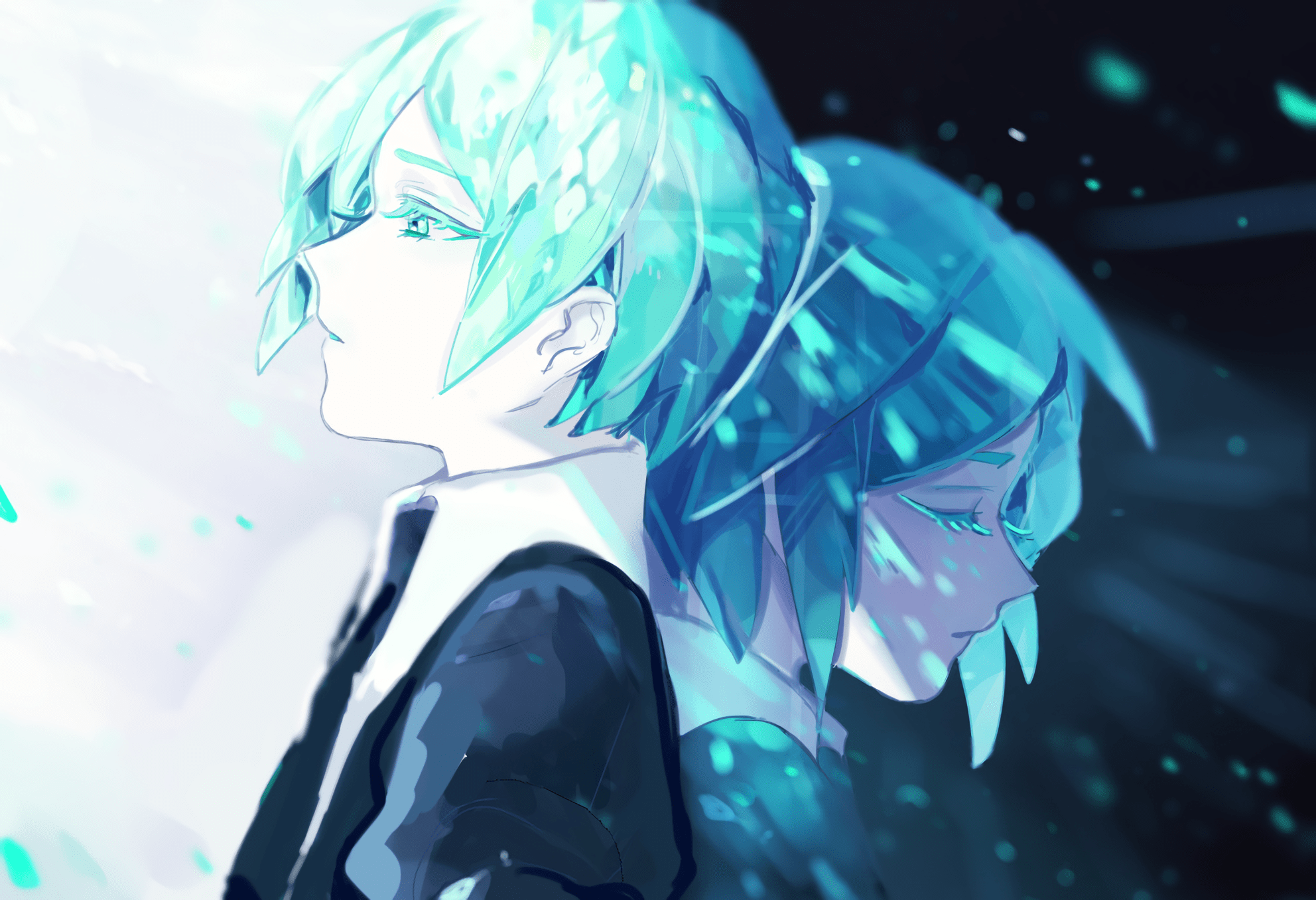 1984x1356 Houseki no Kuni HD Wallpaper