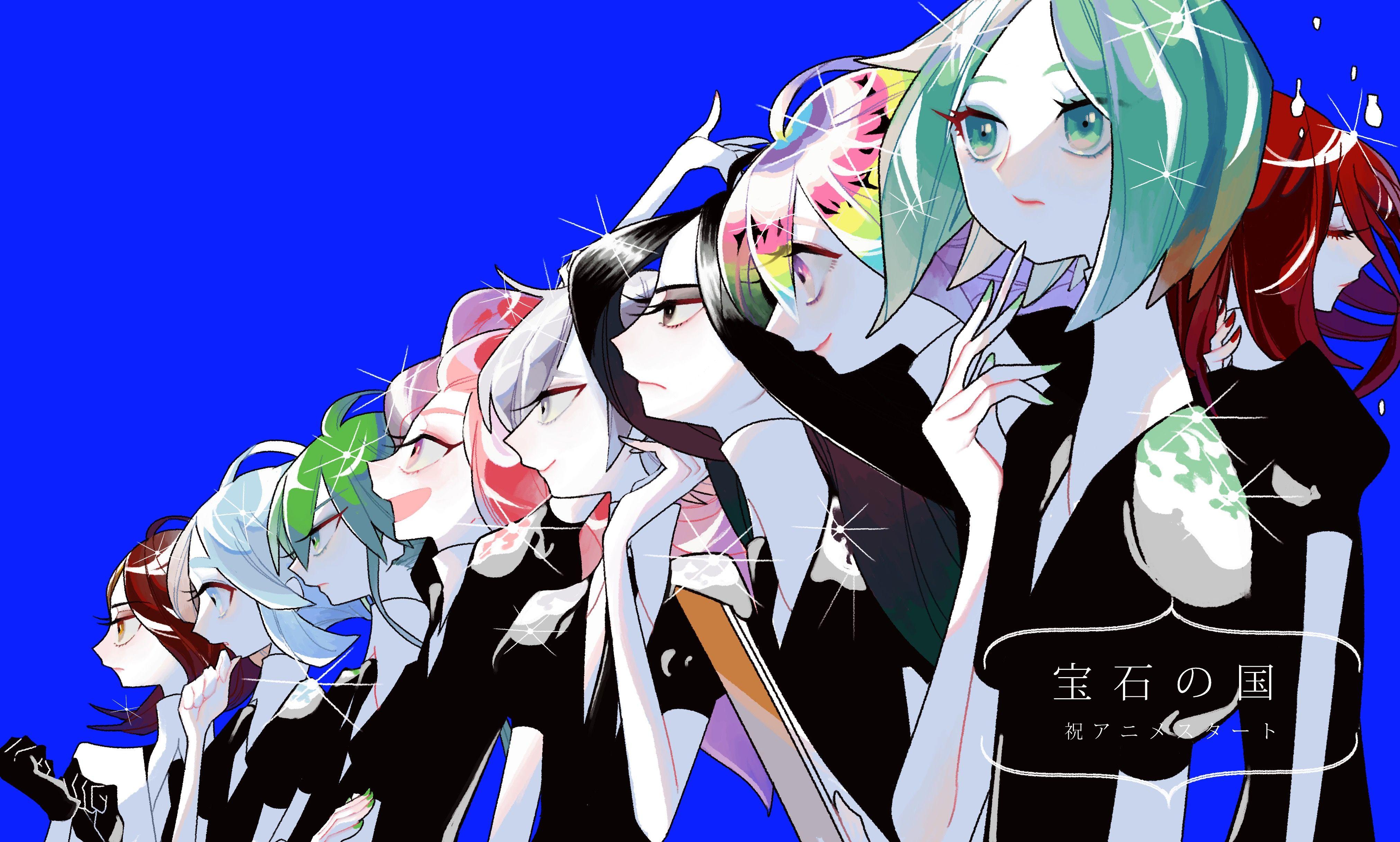 4044x2431 4044x2431 Phosphophyllite (Houseki no Kuni) widescreen