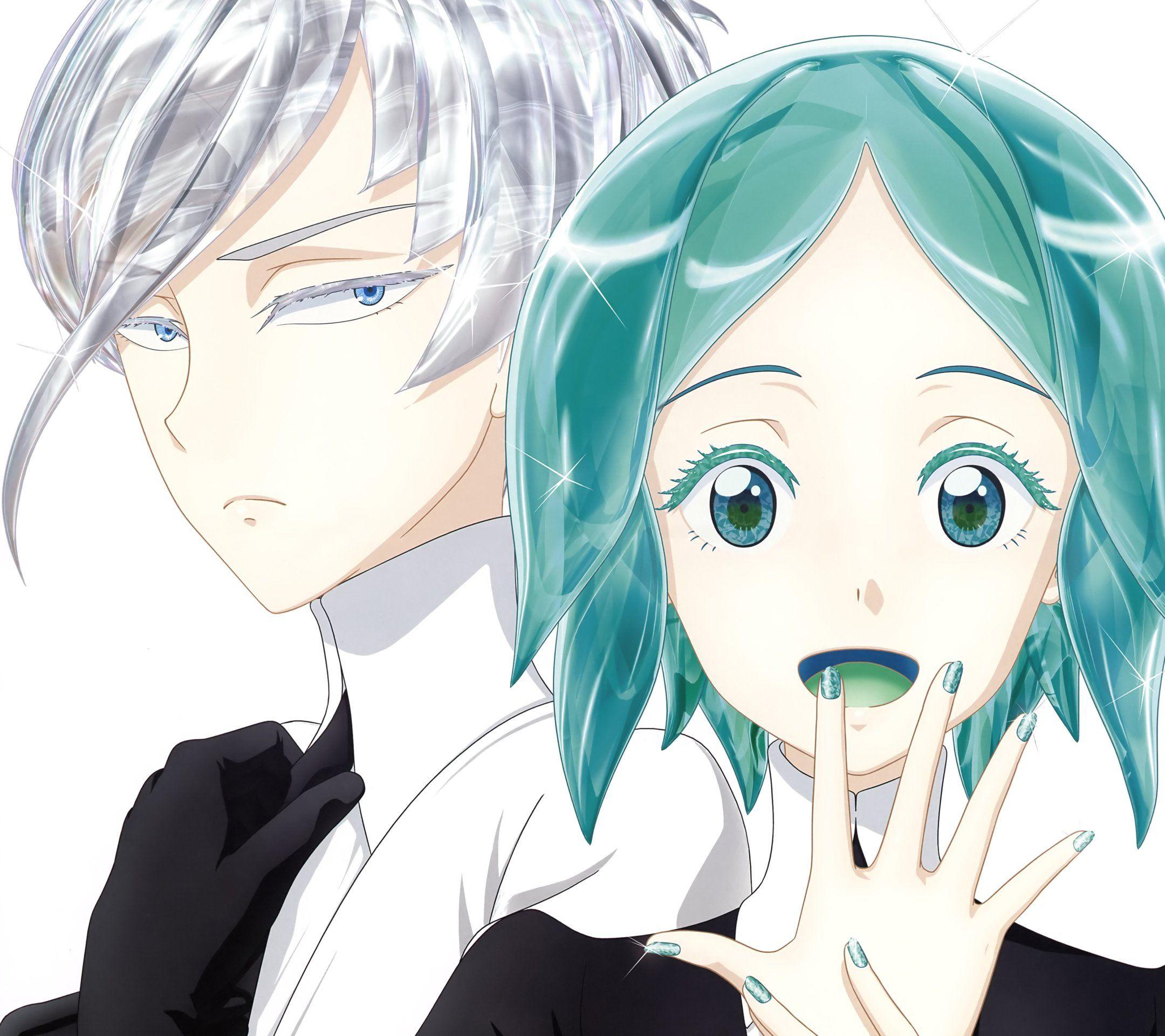 2160x1920 Land of the Lustrous iPhone and android smartphone wallpaper