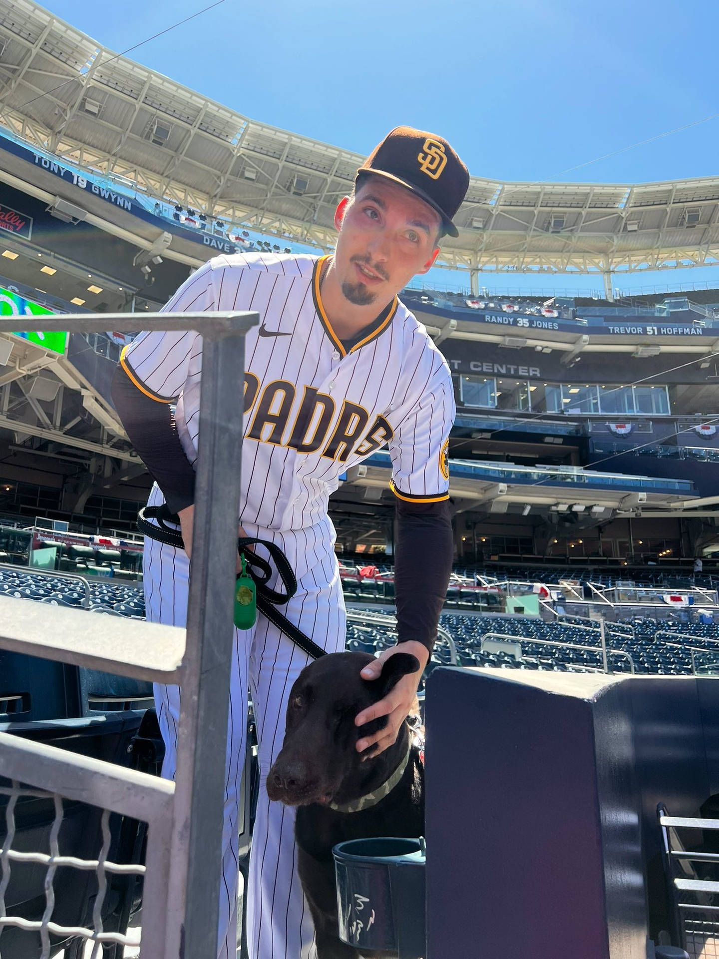 1440x1920 Download Blake Snell With Dog Wallpaper
