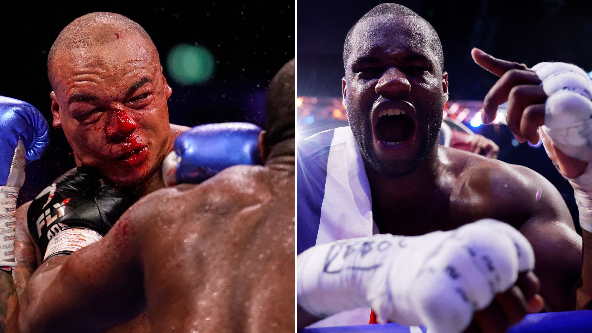 1920x1080 Daniel Dubois BEATS Fabio Wardley bloody in breathtaking fight of year to set up potential Oleksandr Usyk trilogy bout