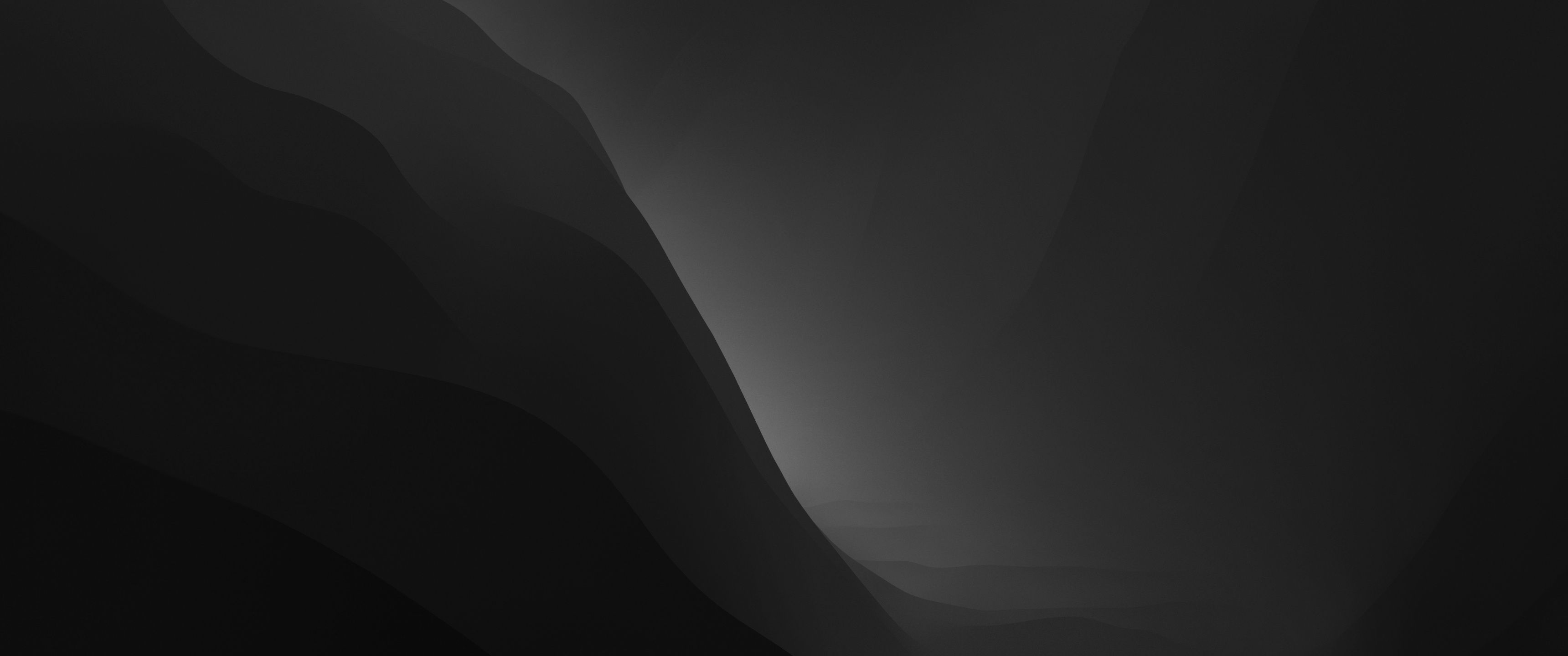 3440x1440 Black Wallpaper