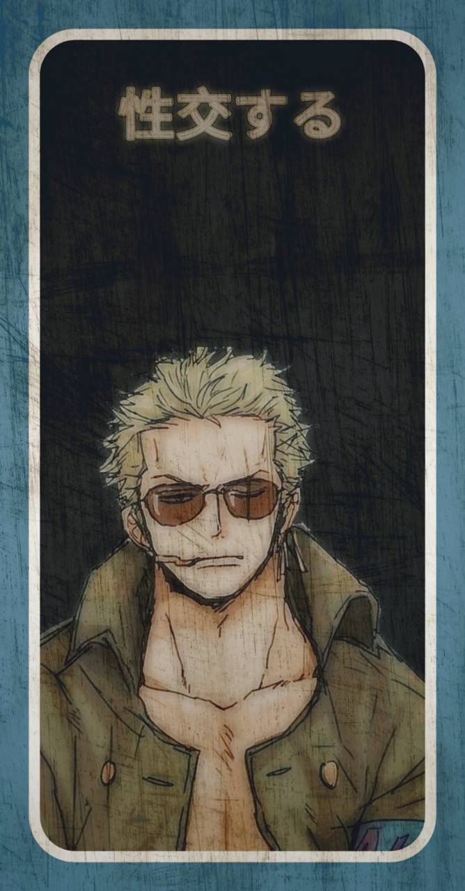 668x1280 Zoro Lofi HipHop wallpaper
