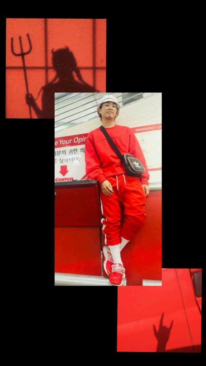 720x1280 Woodie Gochild wallpaper aesthetic red. Asian wallpaper, Hip hop