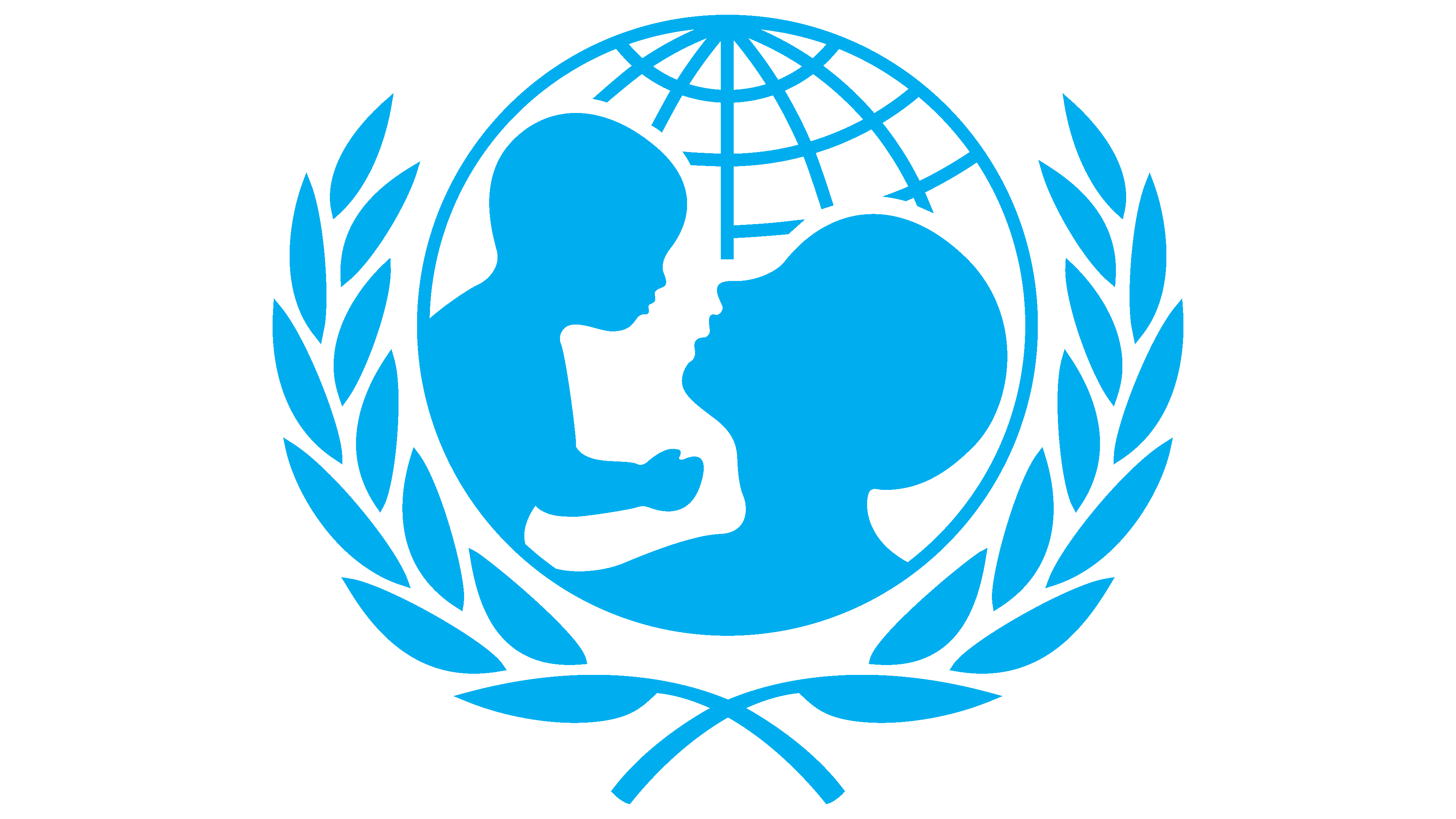 3840x2160 UNICEF Logo, symbol, meaning, history, PNG, brand