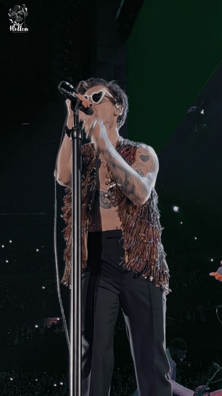 736x1309 Harry Styles Love On Tour Wallpaper
