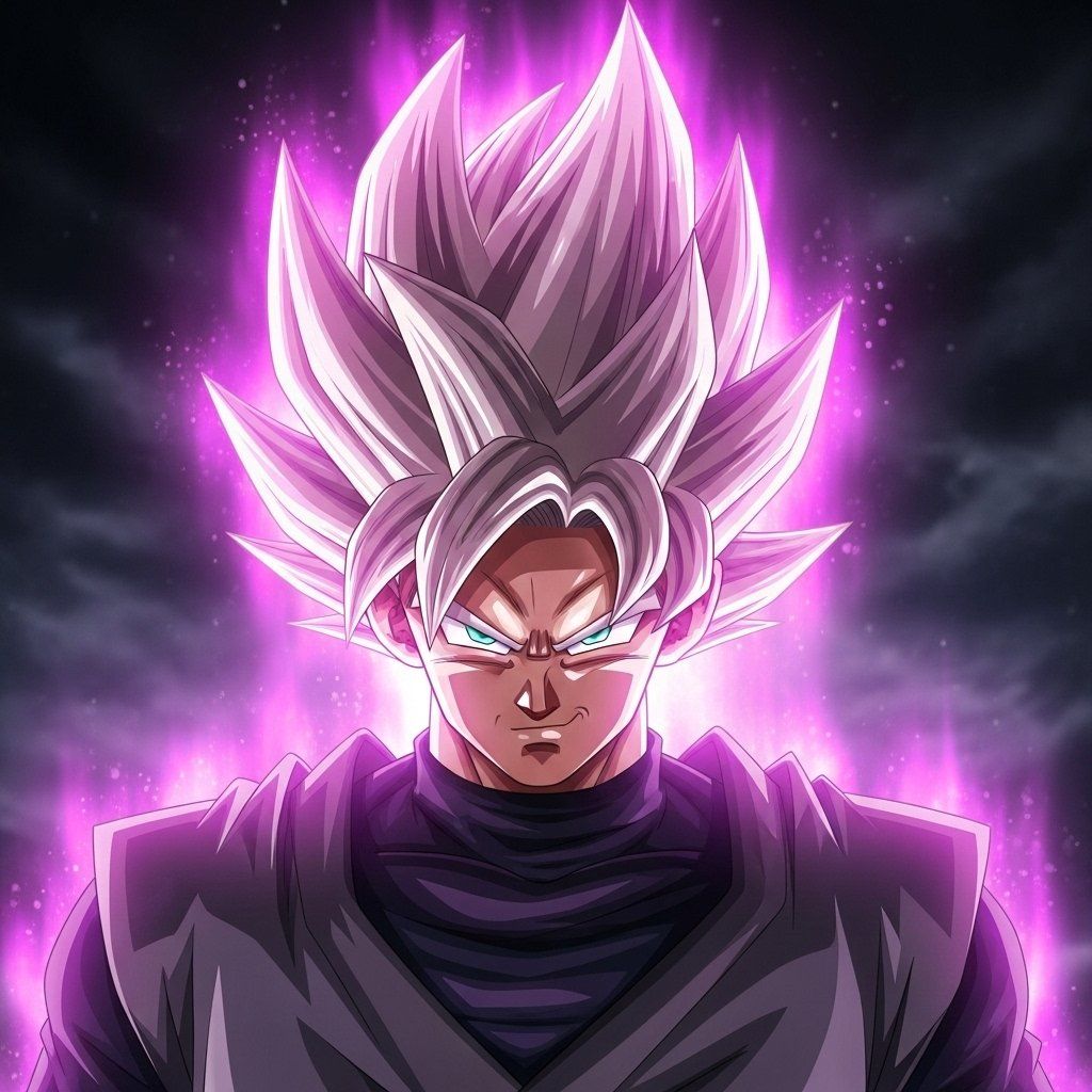 1024x1024 Goku Black PFP: Girl, Anime, Cartoon and Aesthetic Profile Picture