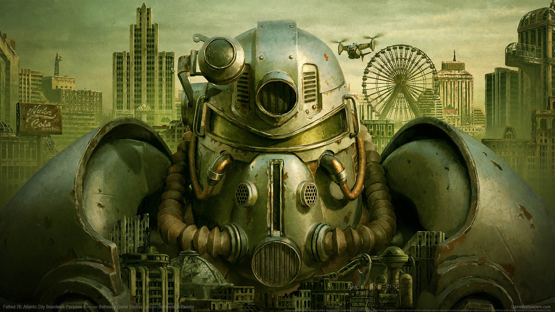 1920x1080 Fallout 76: Atlantic City Boardwalk Paradise wallpaper 01 1920x1080