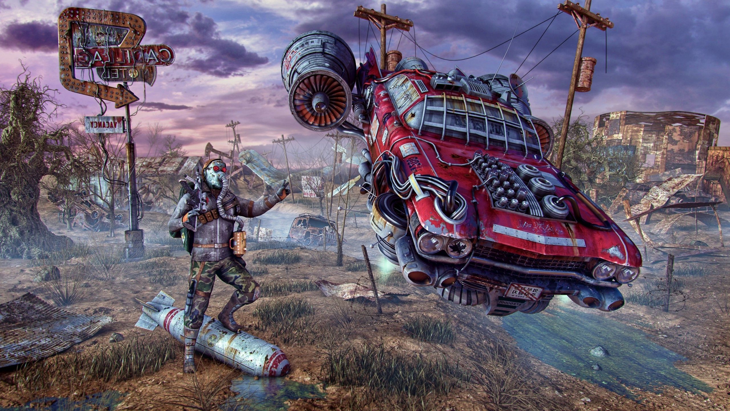 2560x1440 Fallout Bethesda Softworks, Apocalyptic, Video Games Wallpaper HD / Desktop and Mobile Background