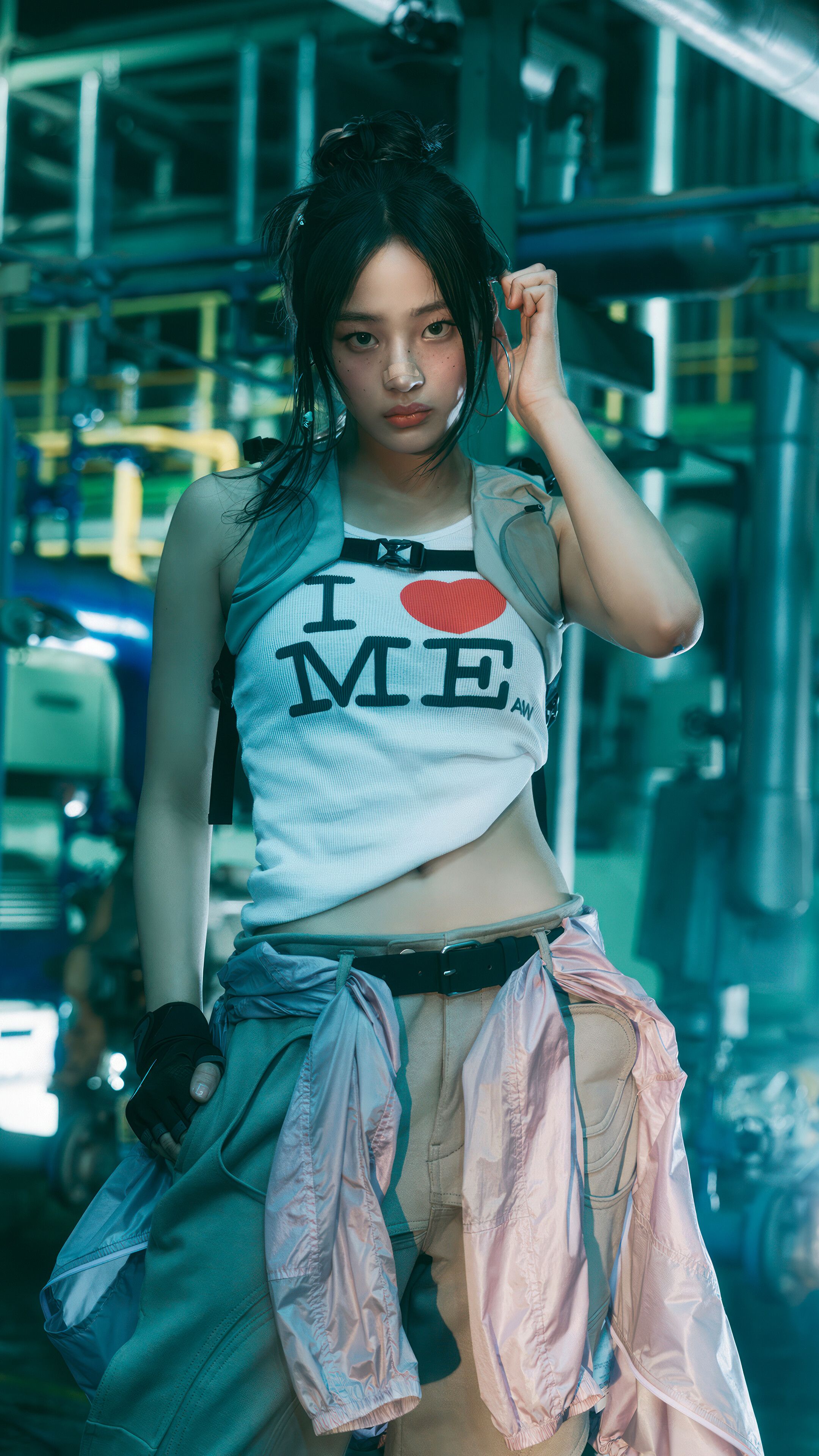 2160x3840 Minji NewJeans Supernatural 4K Wallpaper iPhone HD Phone b