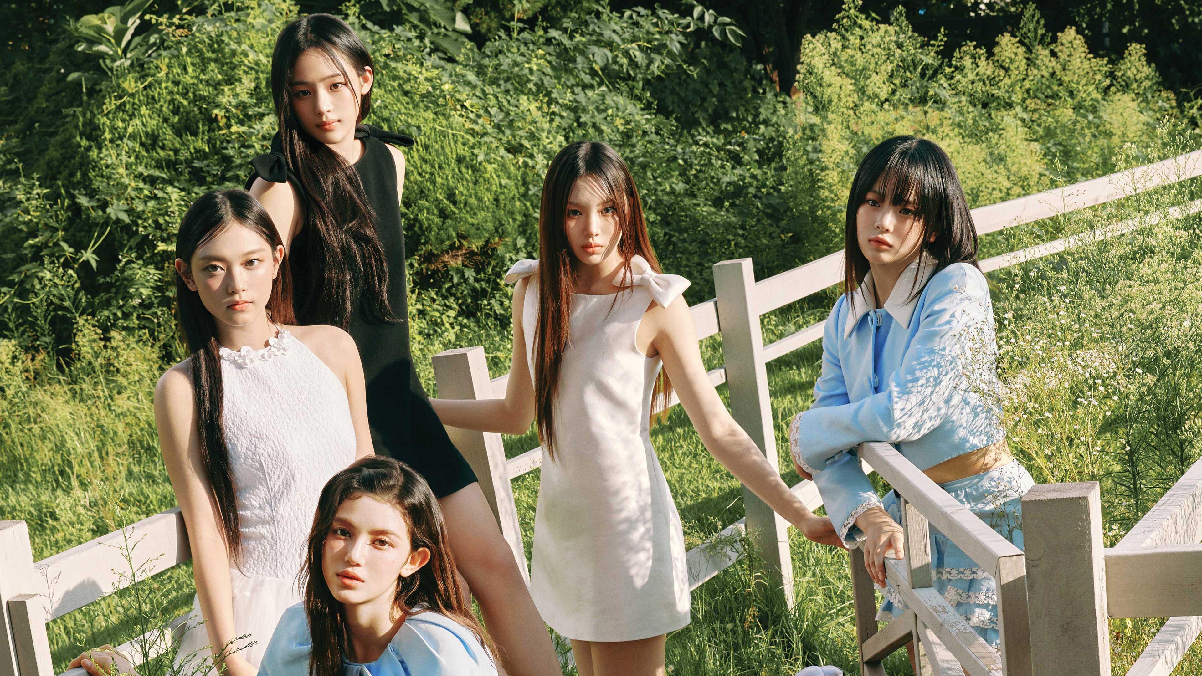 3840x2160 NewJeans (South Korean girl group) Wallpaper