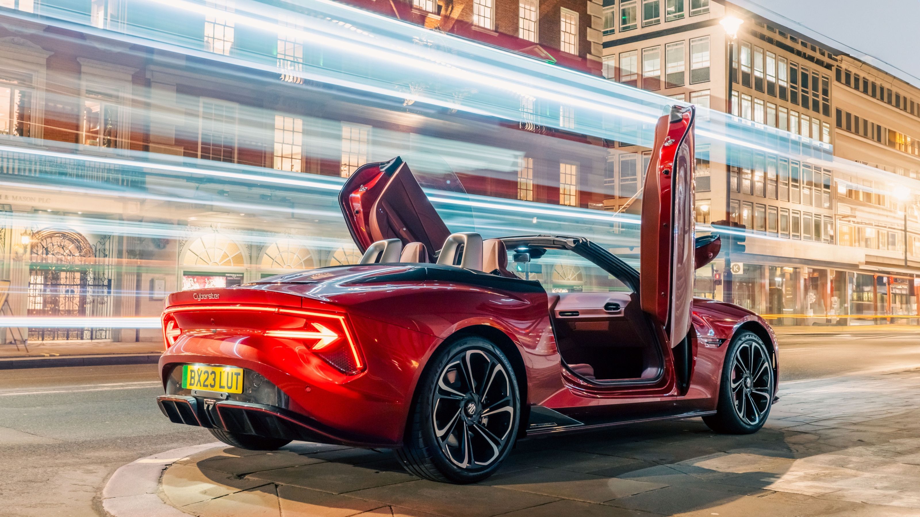 3200x1799 MG Cyberster review: electrifying sports car grand tourer. Wallpaper*