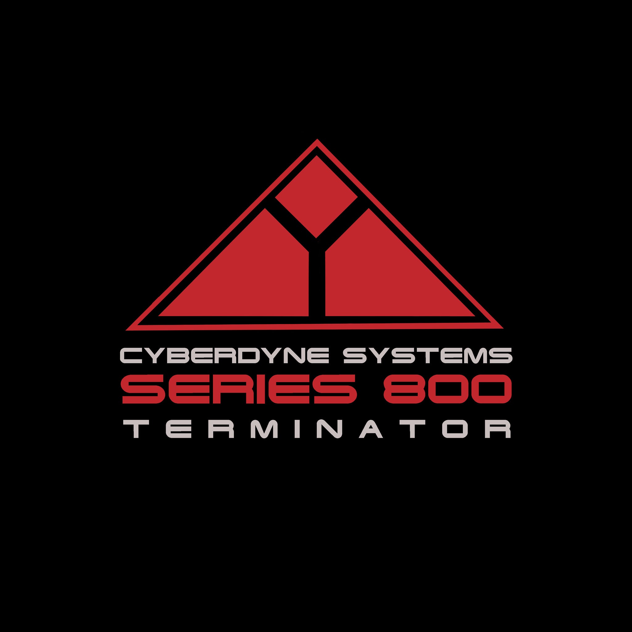 2048x2048 Adults Unisex Cyberdyne Systems Terminator Straight Cut T Shirt