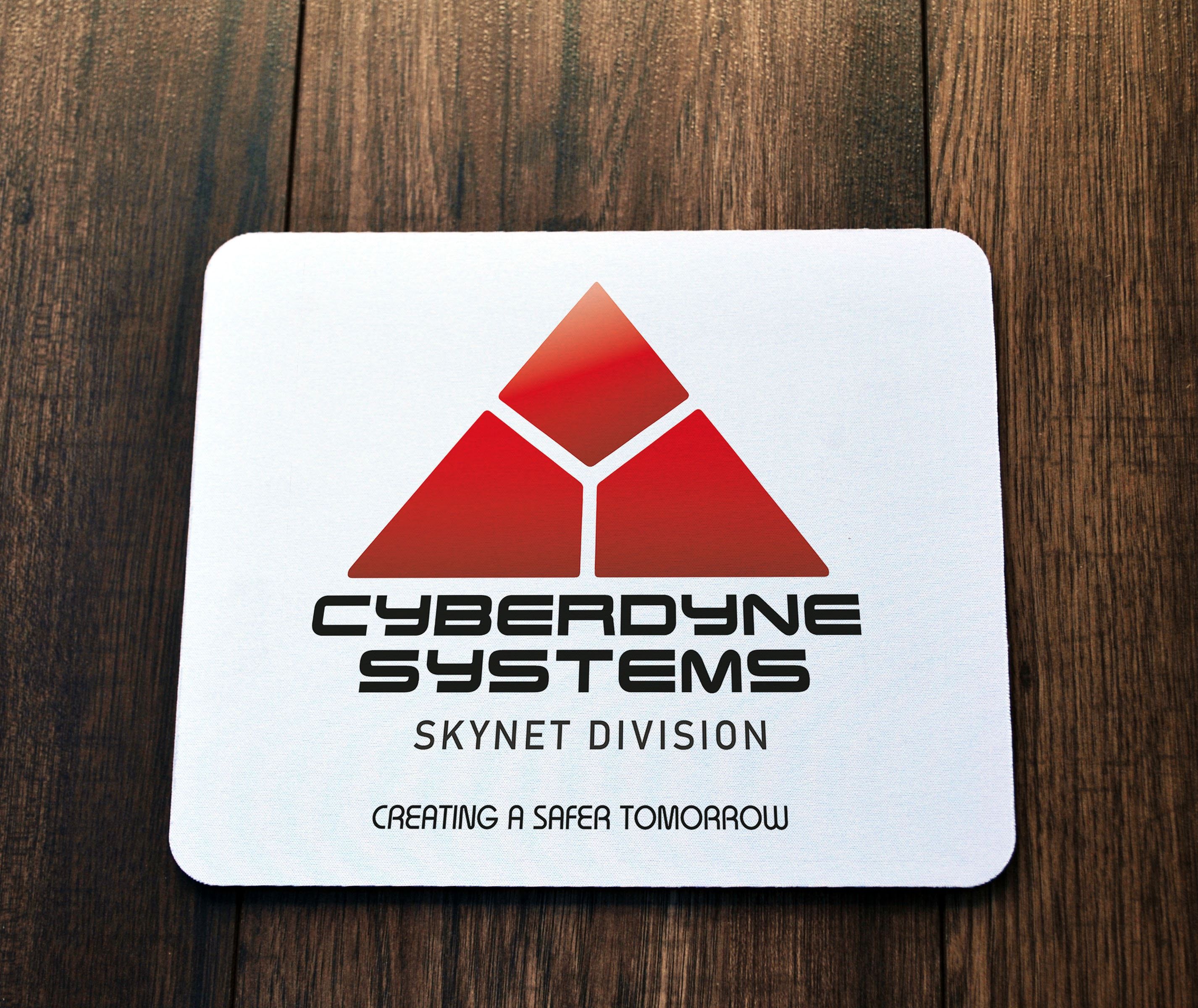 2852x2400 Skynet Terminator Mouse Mat 80s Action Movie Cyberdyne Systems T2 Judgement Day Arnie