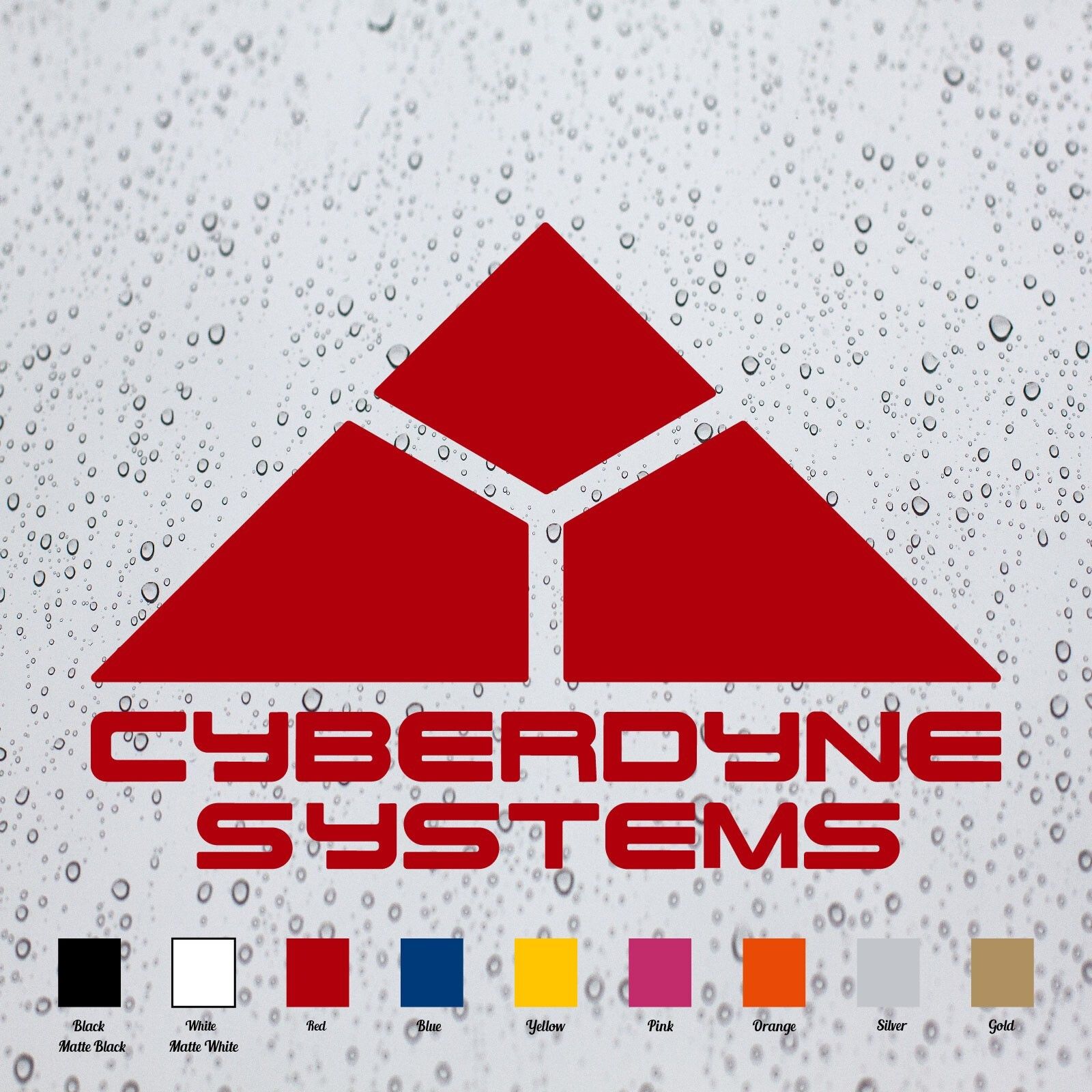1600x1600 CYBERDYNE SYSTEMS Corporation Skynet Terminator Vinyl Decal Sticker Robot AI