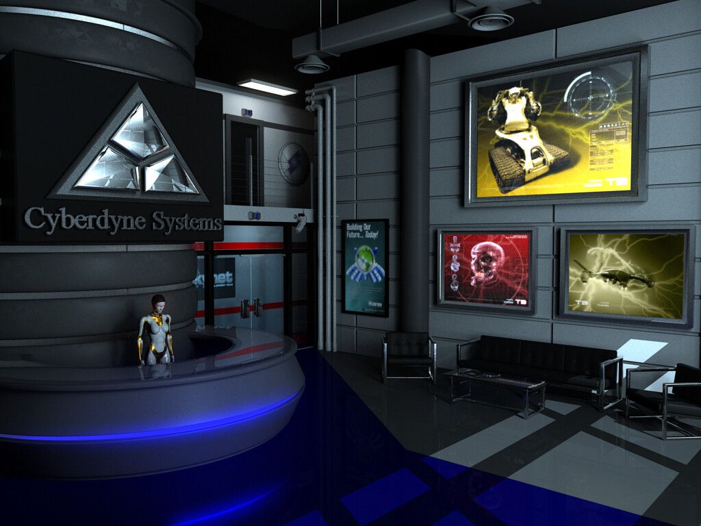 1024x768 Cyberdyne Concept - (Old project)