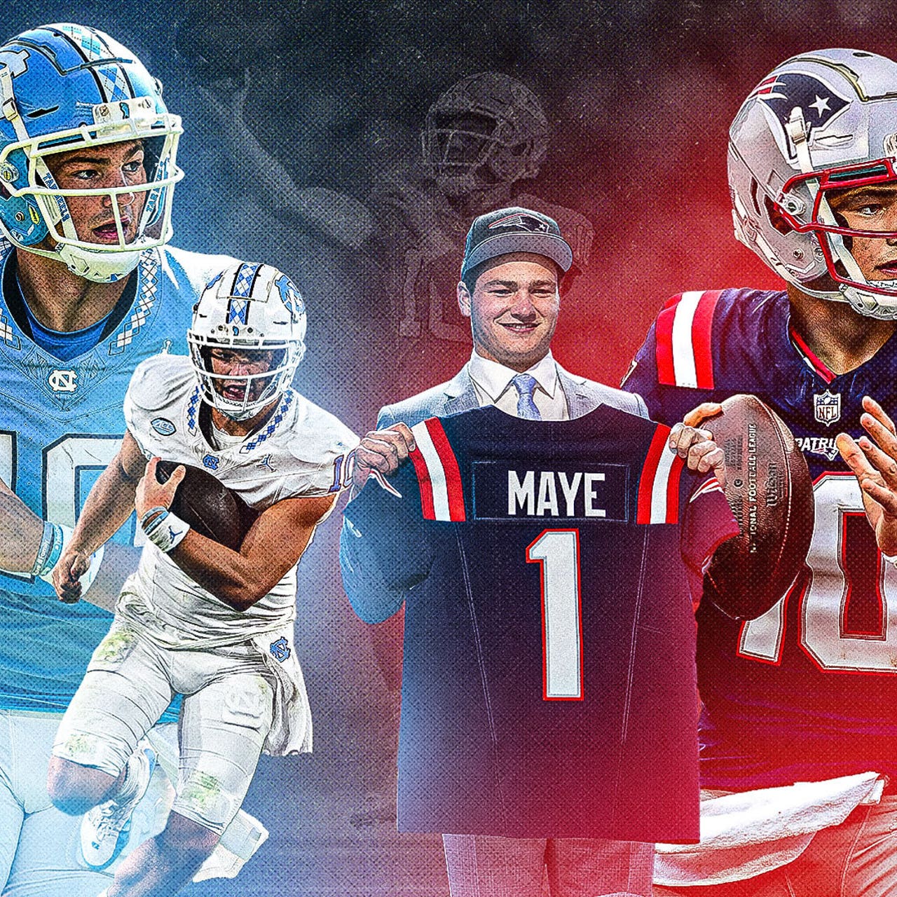 1280x1280 How Patriots QB Drake Maye's family shaped him to meet this moment