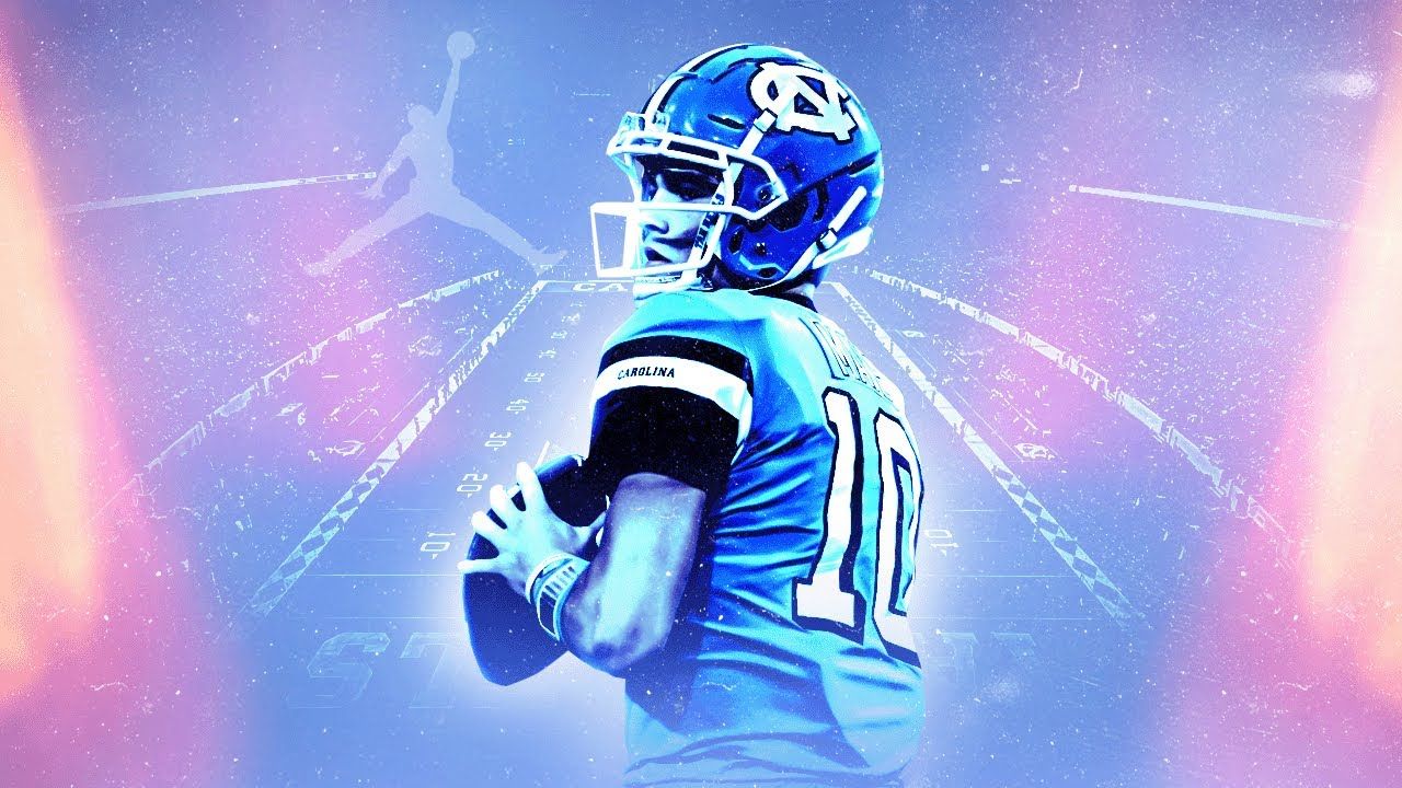 1280x720 Drake Maye PC Wallpaper
