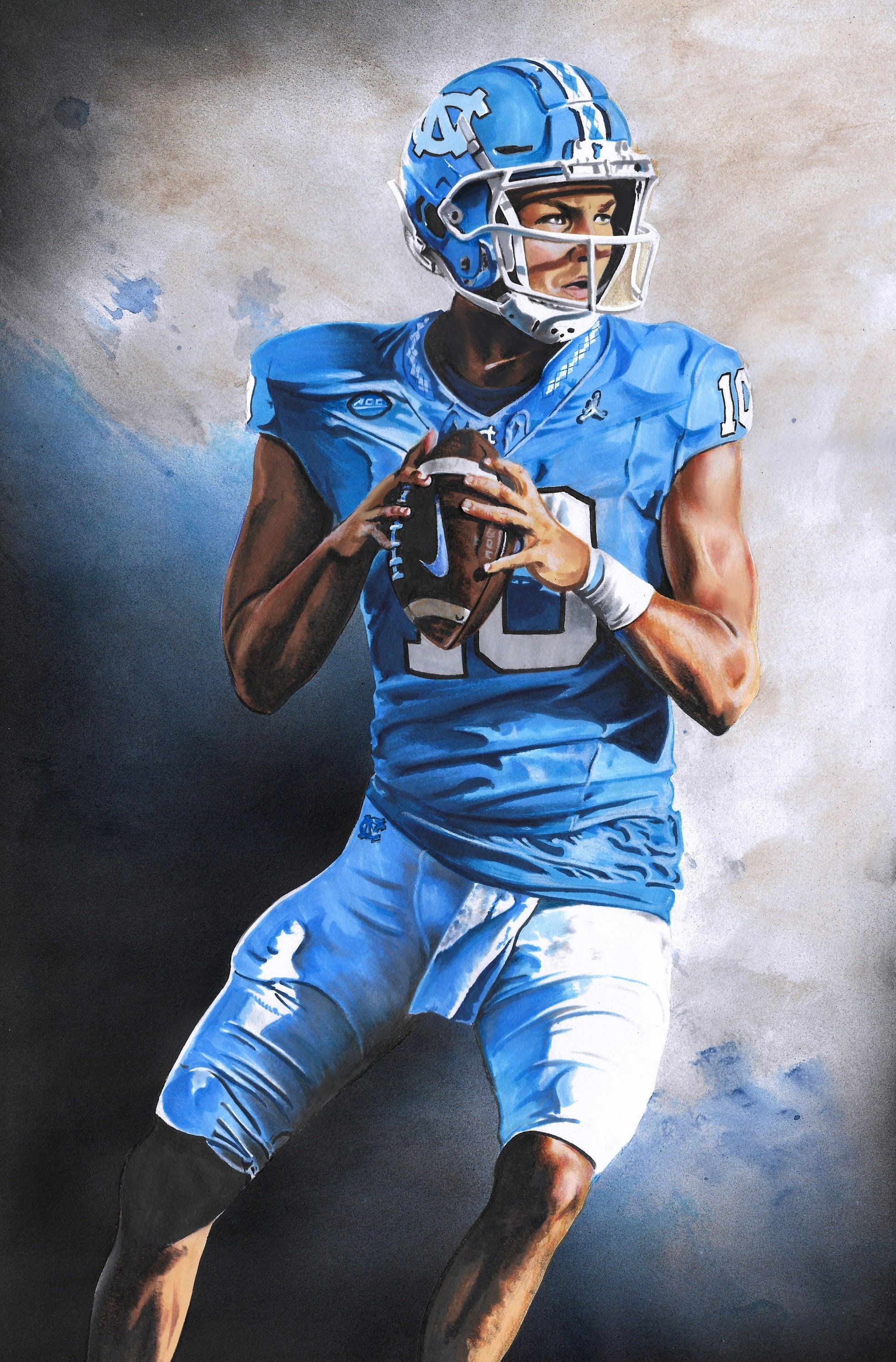1974x3000 Drake Maye 11x17 Art Print