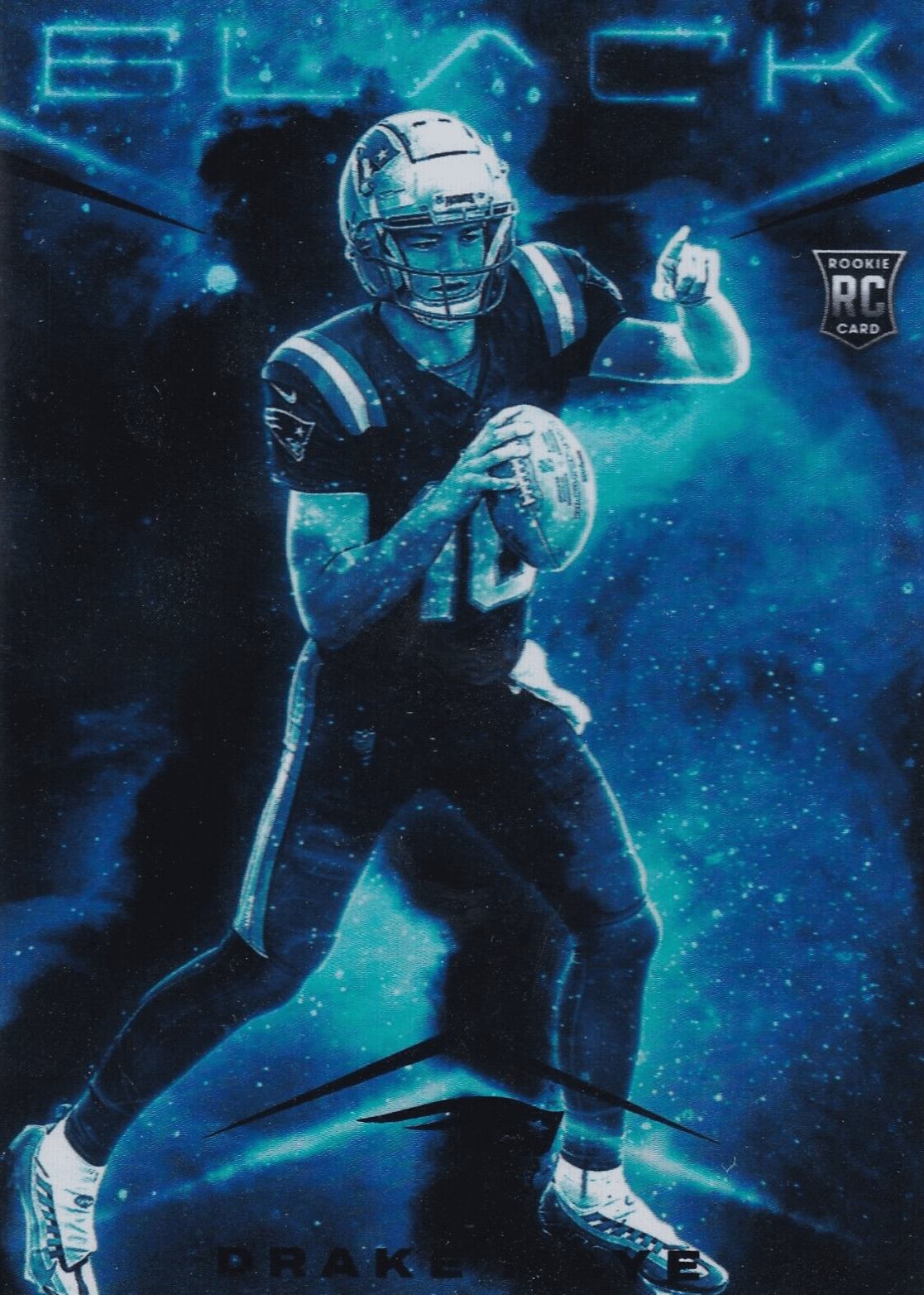 1117x1564 Drake Maye 2024 Black #SM DME Smokescreen /(SSP) Price Guide Card Investor