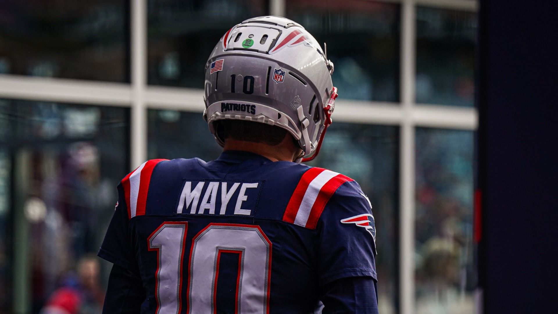 1920x1080 Drake Maye PC Wallpaper