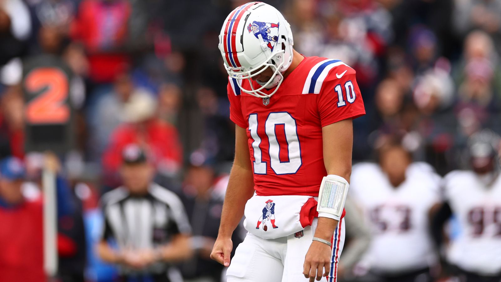1600x900 Patriots QB Drake Maye Shows Stunning Lack Of Awareness With Comment About England