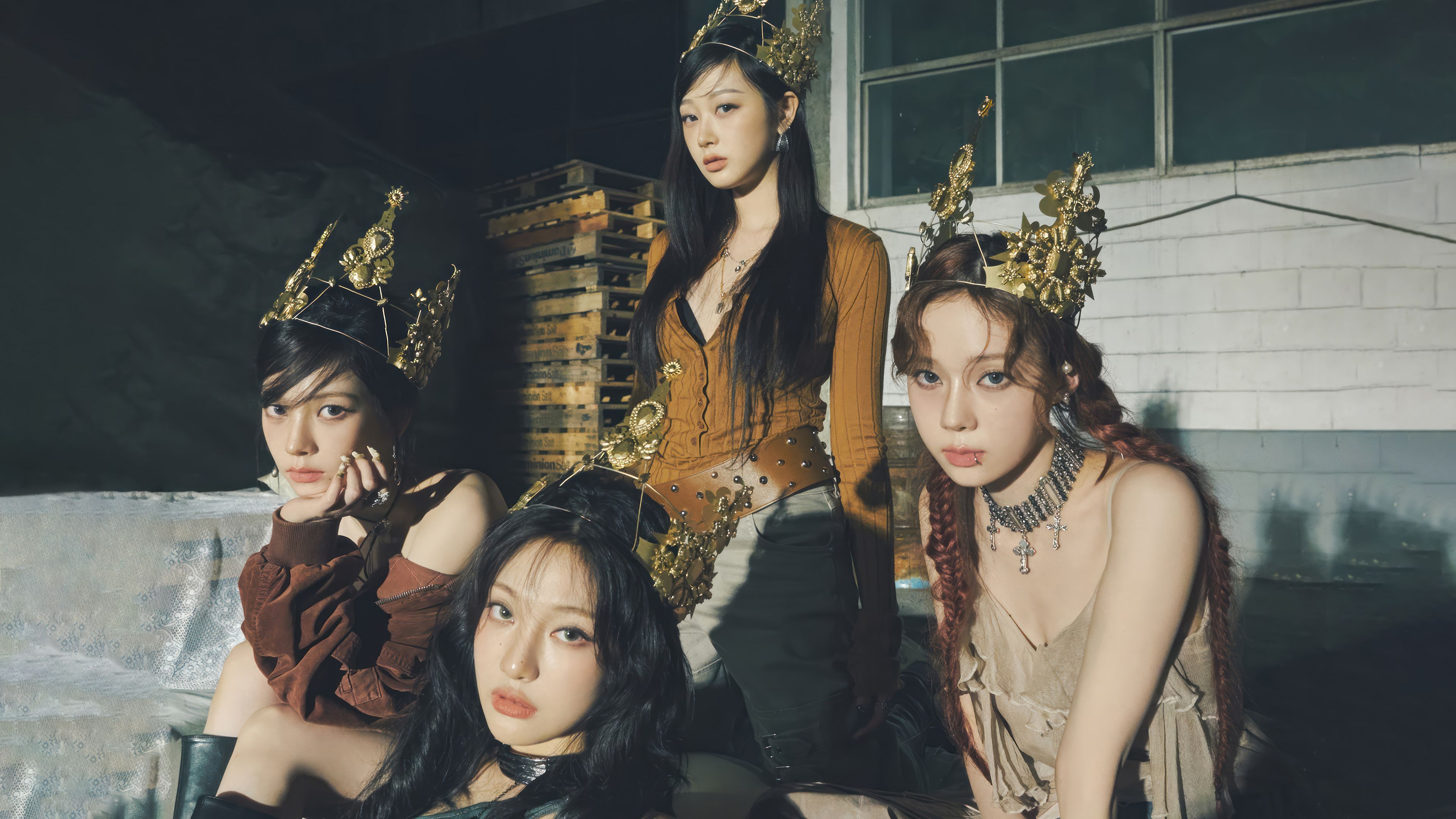 3840x2160 Aespa Drama The Scene Members += Wallpaper 4K HD PC m