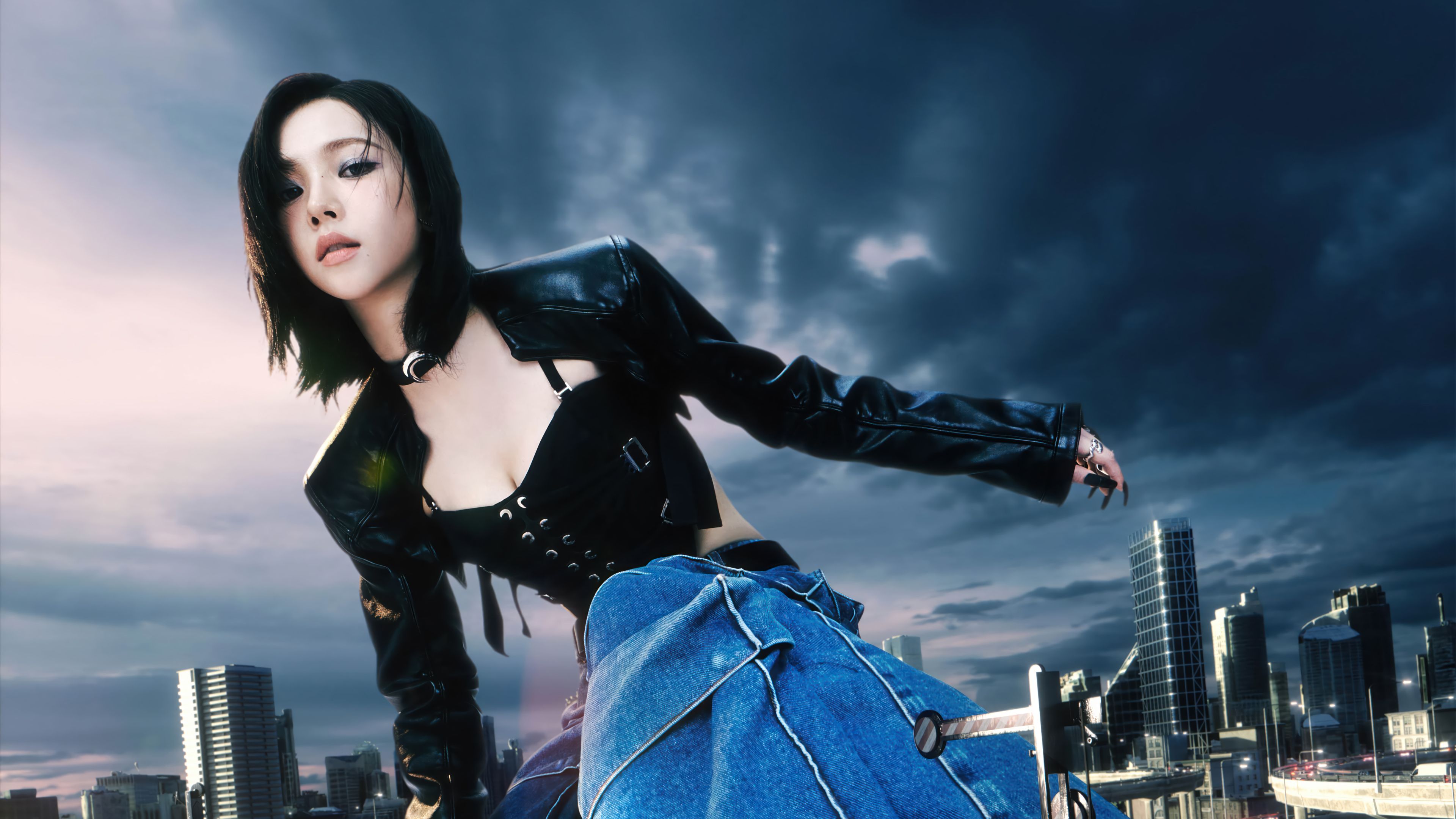 3840x2160 Karina Aespa Drama The Giant Wallpaper 4K HD PC m