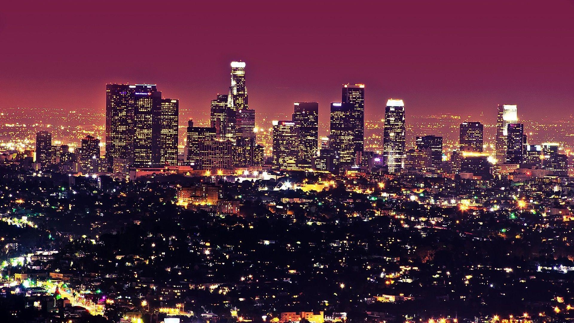 Los Angeles Night Wallpapers Top Free Los Angeles Night Backgrounds