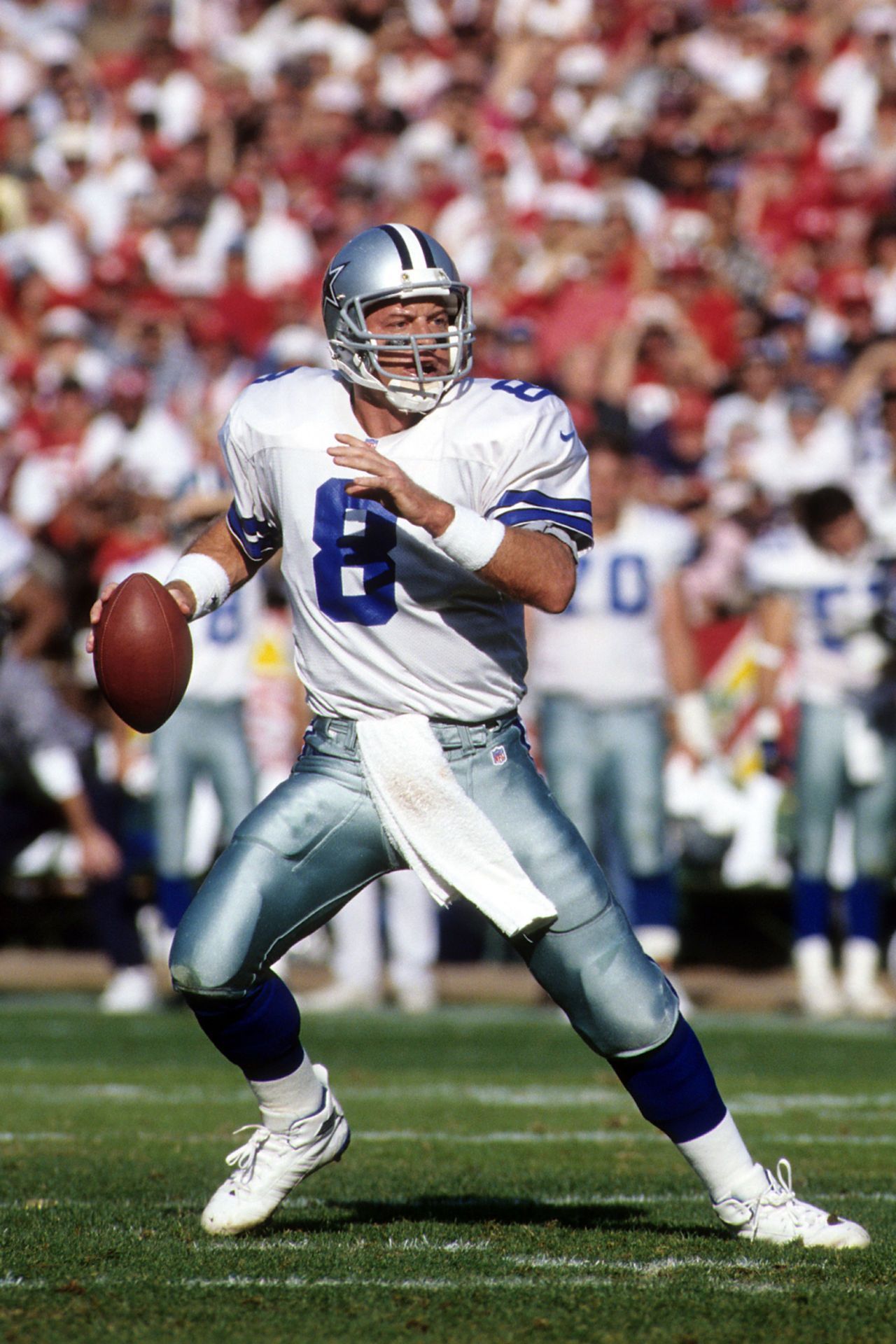 1280x1920 Troy Aikman Wallpaper
