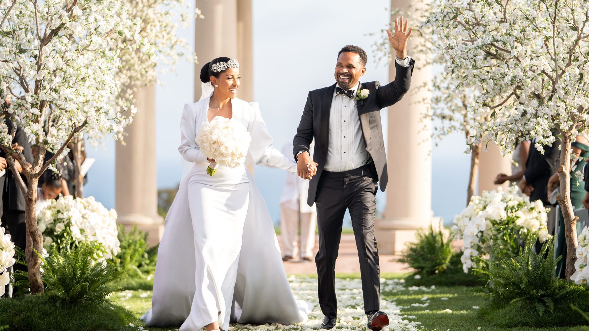 1920x1080 Bridal Bliss Exclusive: Mike and Kyra Epps Share Stunning Photo From Their California Wedding