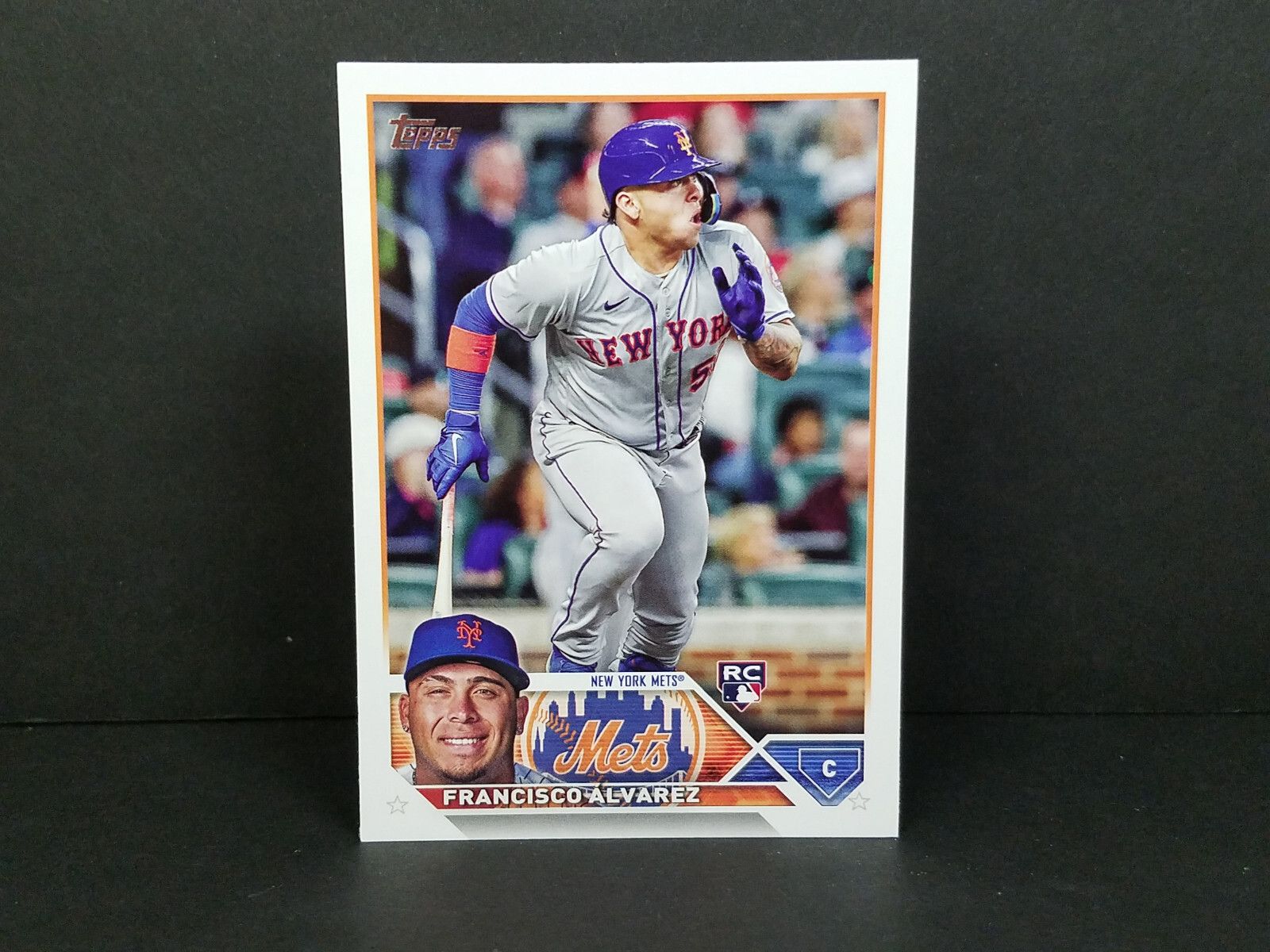 1600x1200 Topps Francisco Alvarez, New York Mets (RC) Rookie Card
