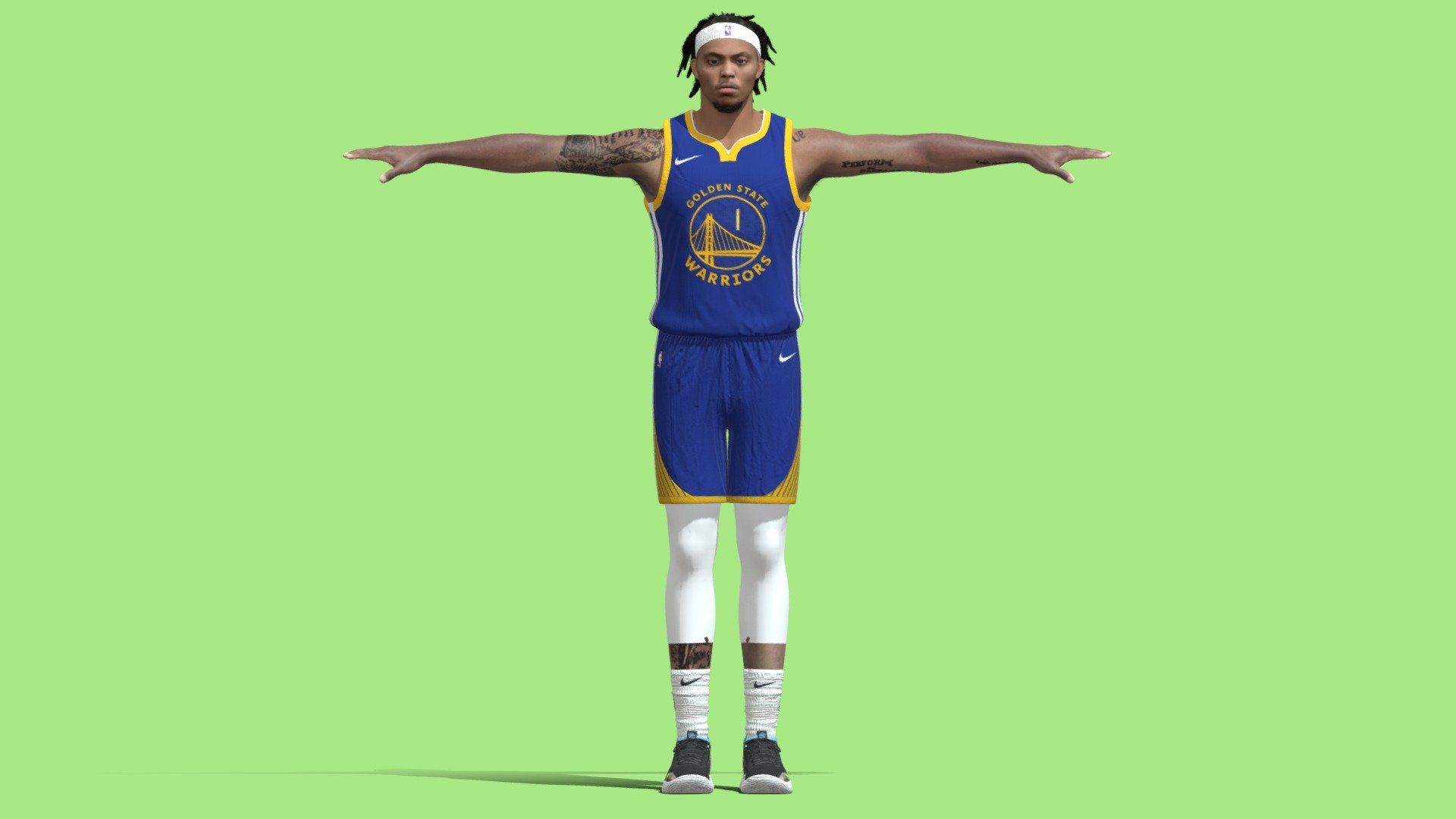 1920x1080 T P Rigged Damion Lee NBA Model By NBA Basketball Player [fd1d043]