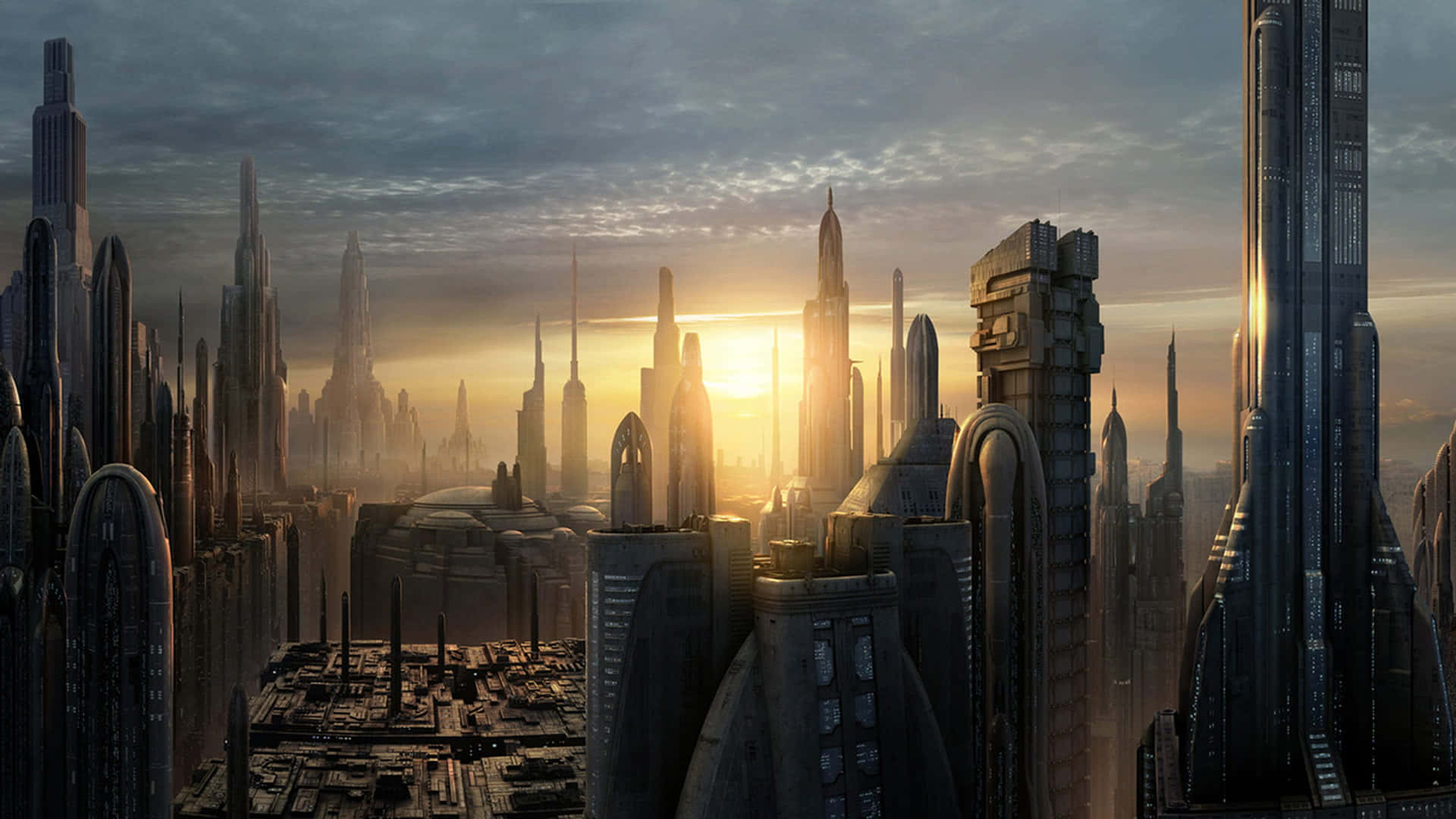 1920x1080 Coruscant Wallpaper