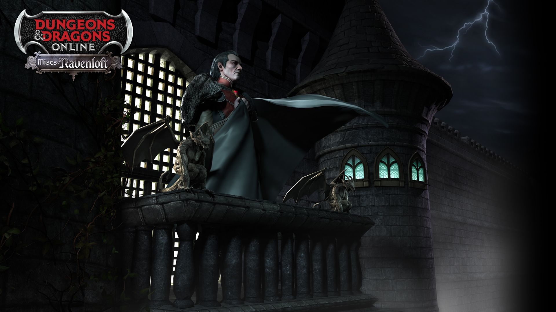 1920x1080 Mists of Ravenloft: Strahd Balcony Wallpaper. Dungeons & Dragons Online