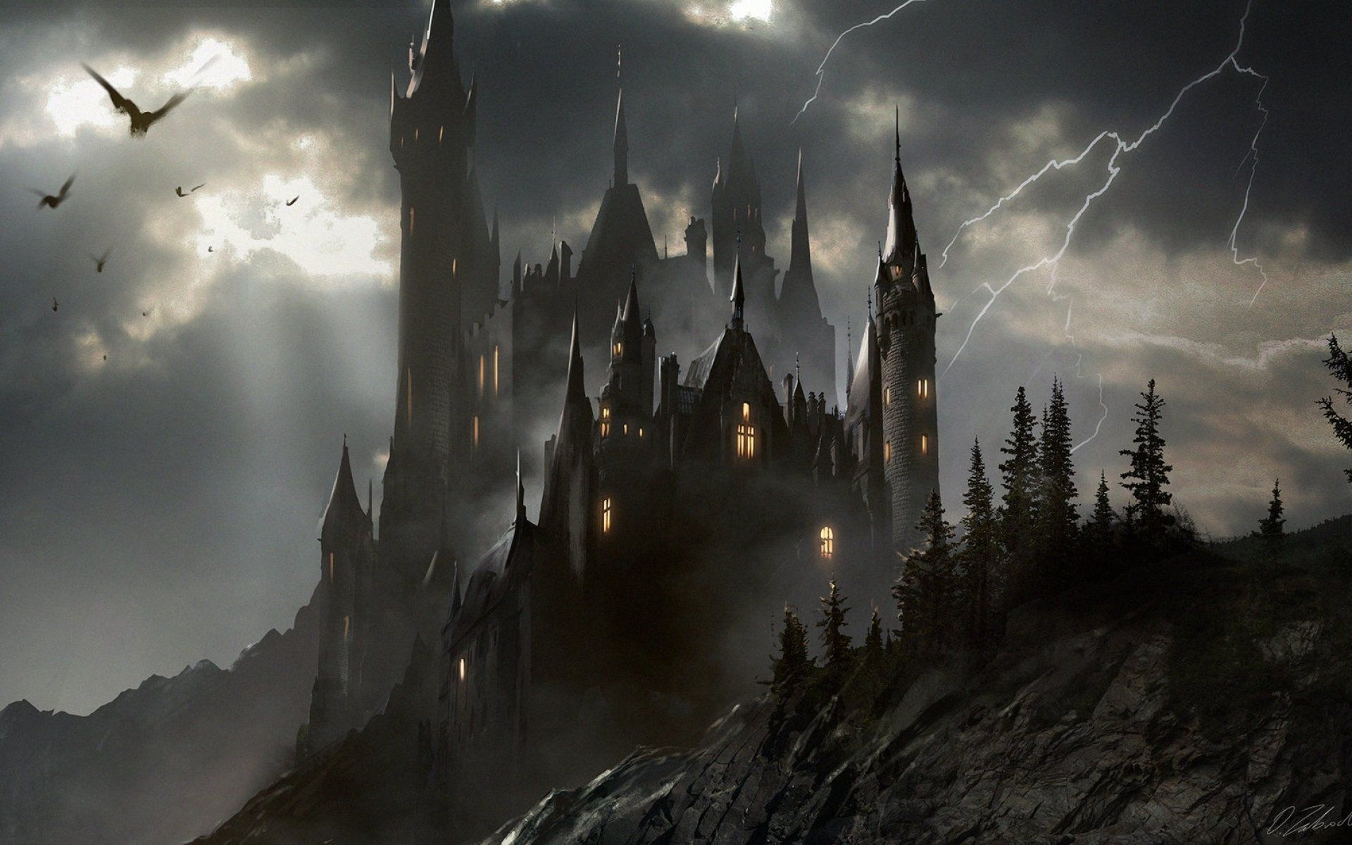 1920x1200 Ravenloft Wallpaper