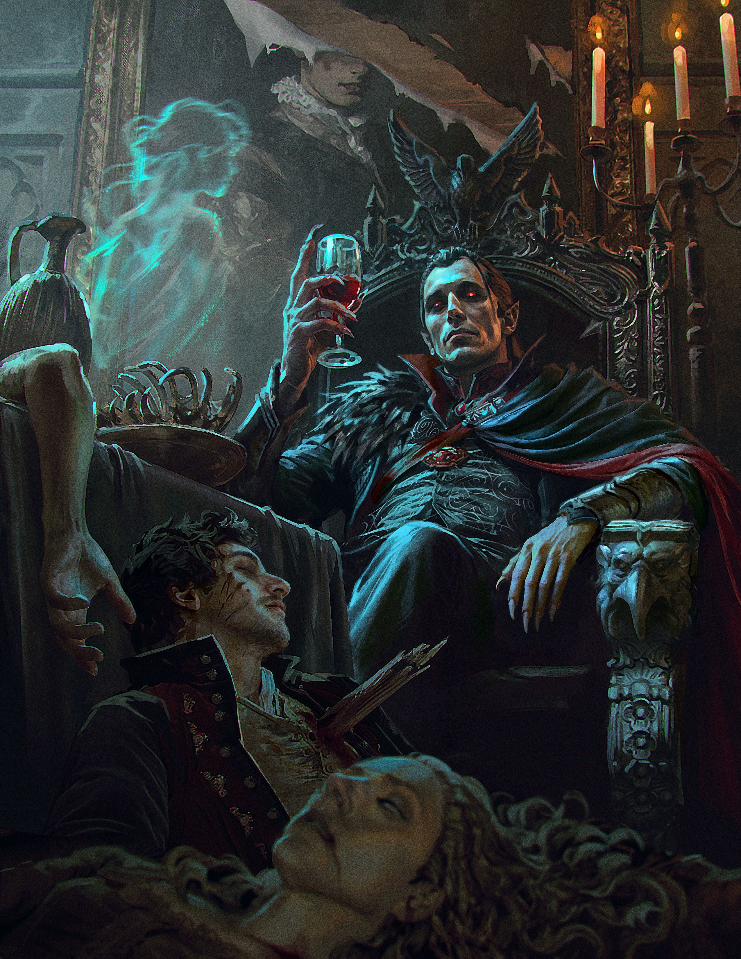 2550x3300 Check Out This Early Ravenloft: The Horrors Within Artwork. EN World D&D & Tabletop RPG News & Reviews