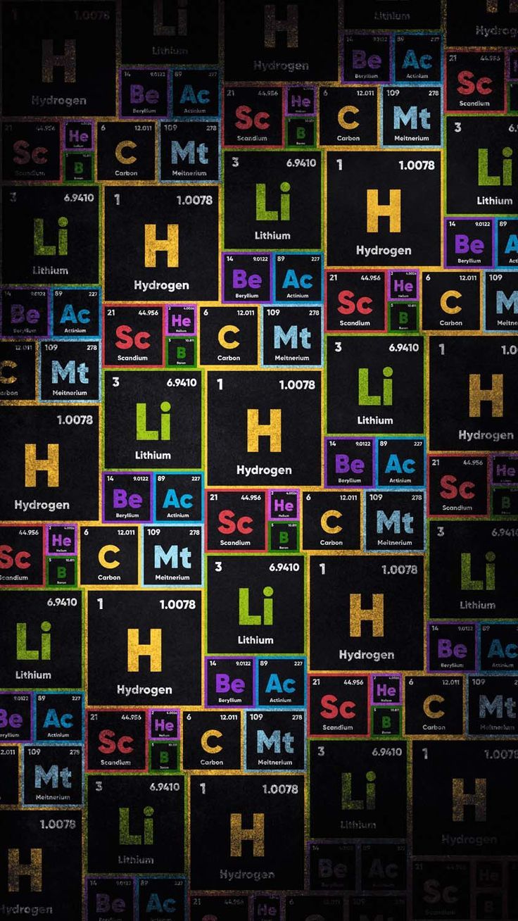 736x1308 Periodic Table iPhone Wallpaper HD