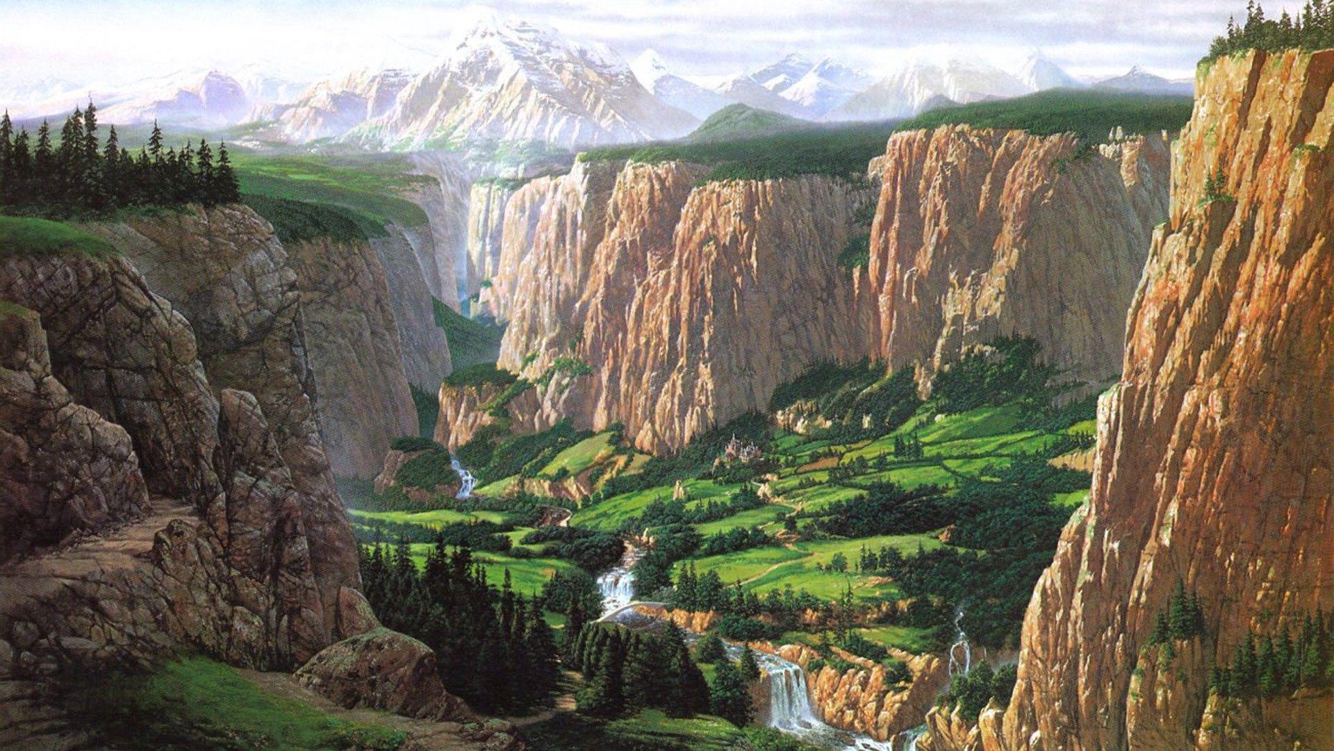 1920x1081 J R R Tolkien The Lord Of The Rings Rivendell Wallpaper
