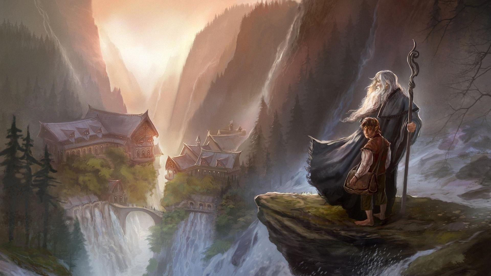 1920x1080 Free download The Hobbit image Bilbo Baggins in Rivendell