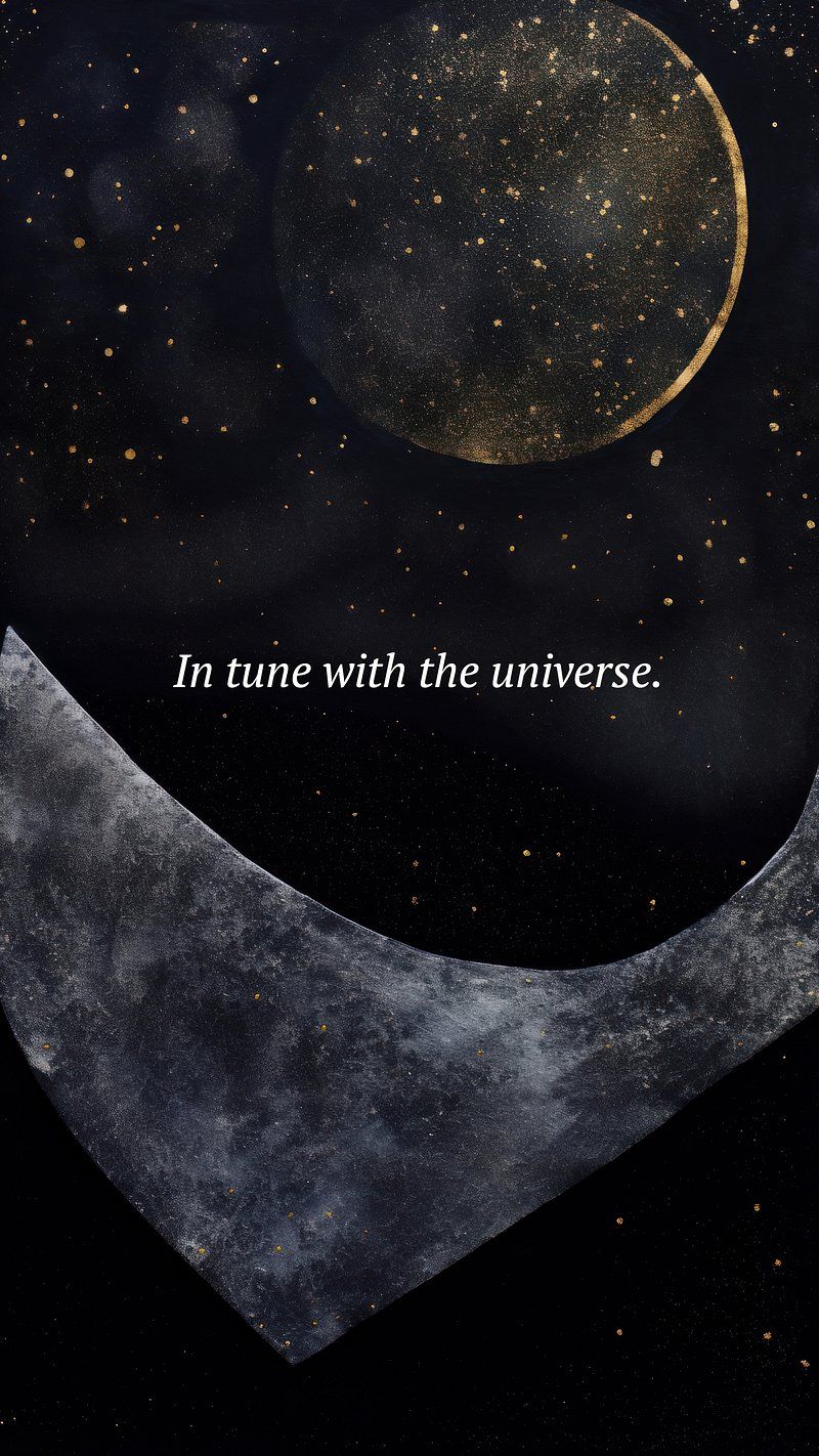 800x1422 Moon & star quote iPhone