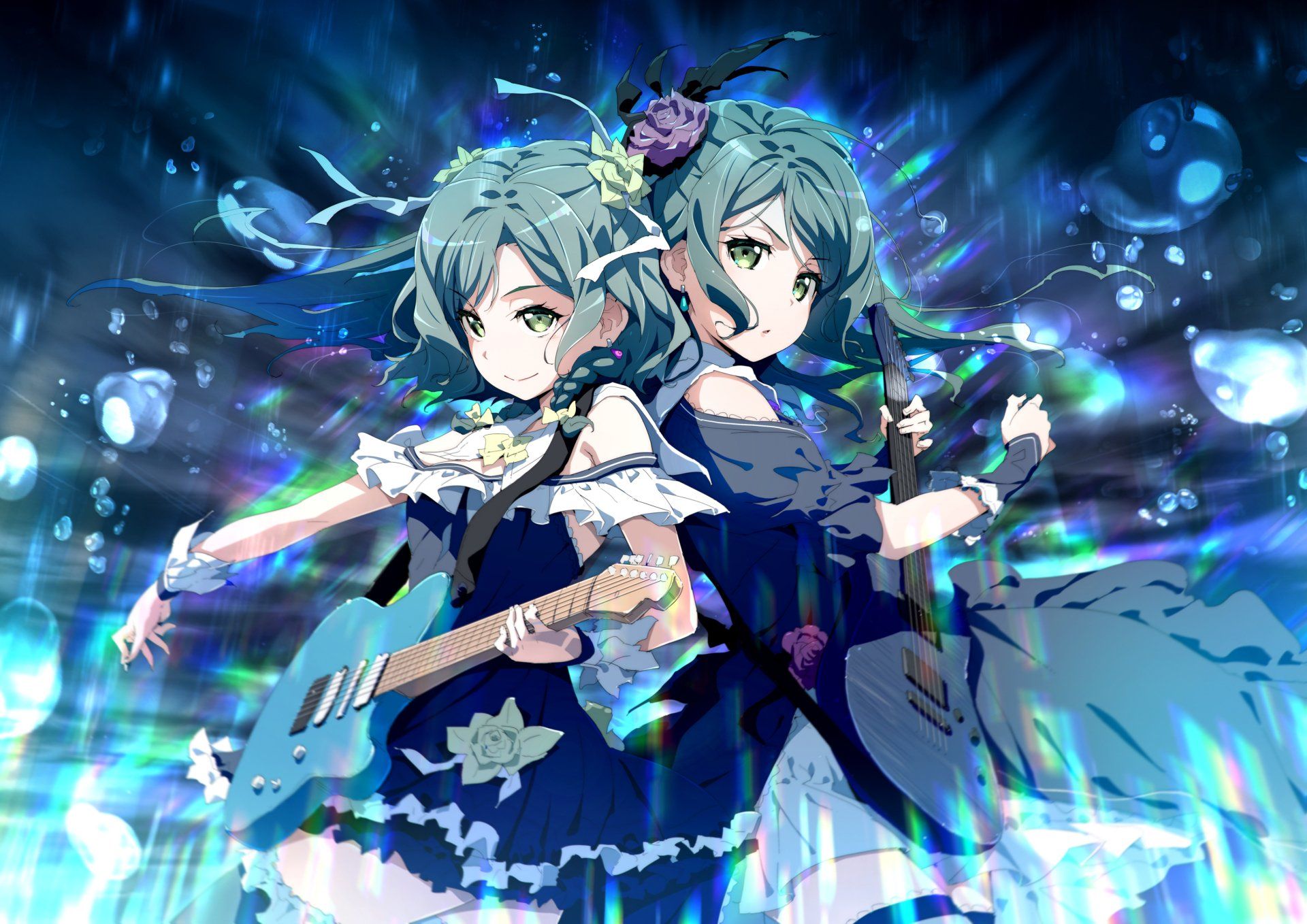 1920x1358 Download Sayo Hikawa Hina Hikawa Anime BanG Dream! Girls Band Party! HD Wallpaperx2584