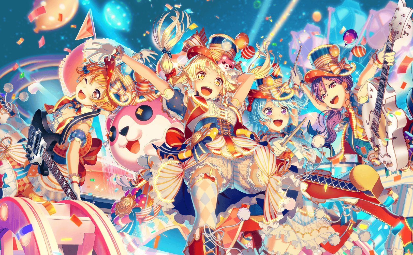 1624x1002 BanG Dream Girls Band Party Manga Series Wallpaper HD 102690
