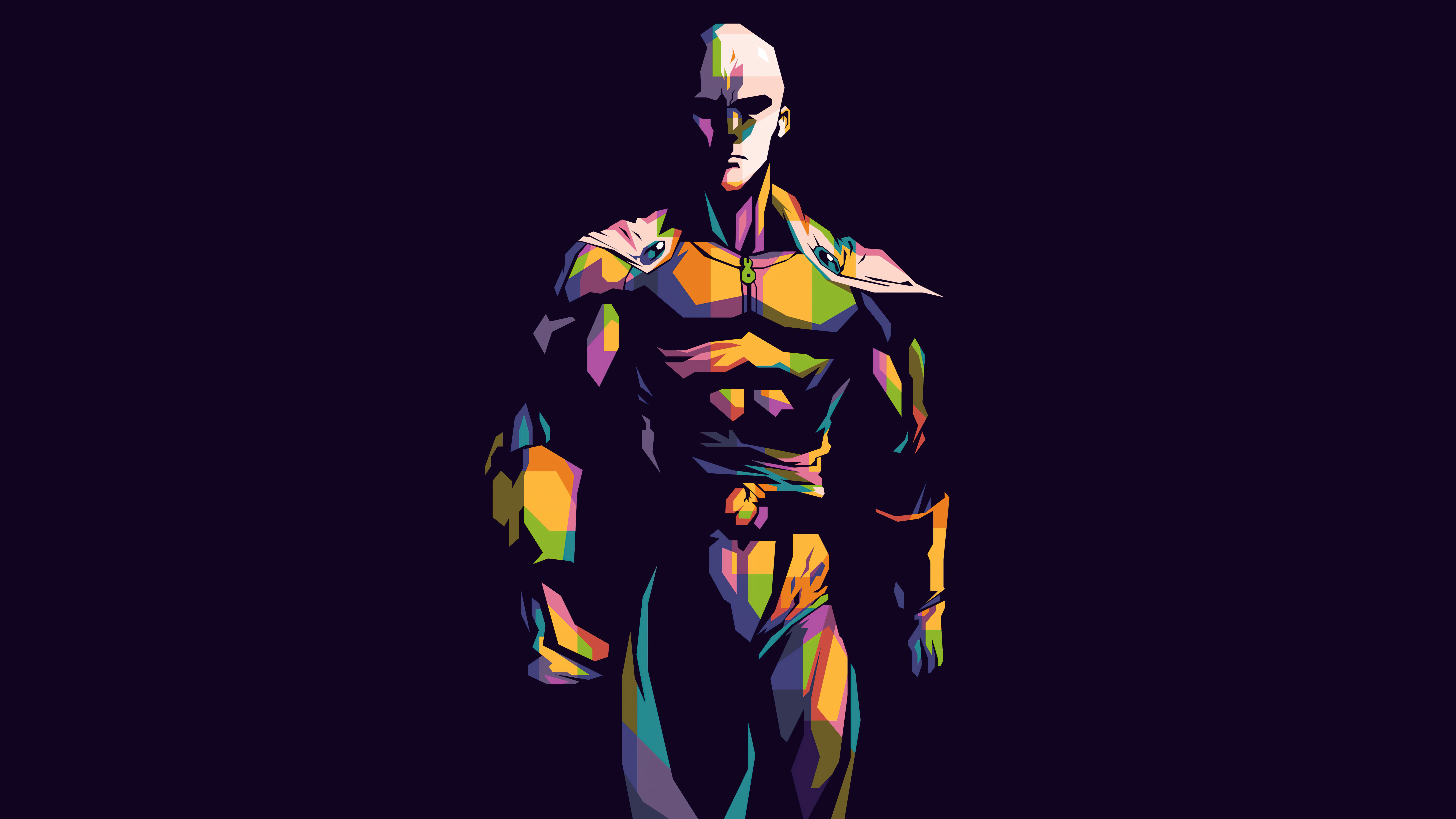 7680x4320 Saitama Wallpaper 4K, 8K, One Punch Man, 5K