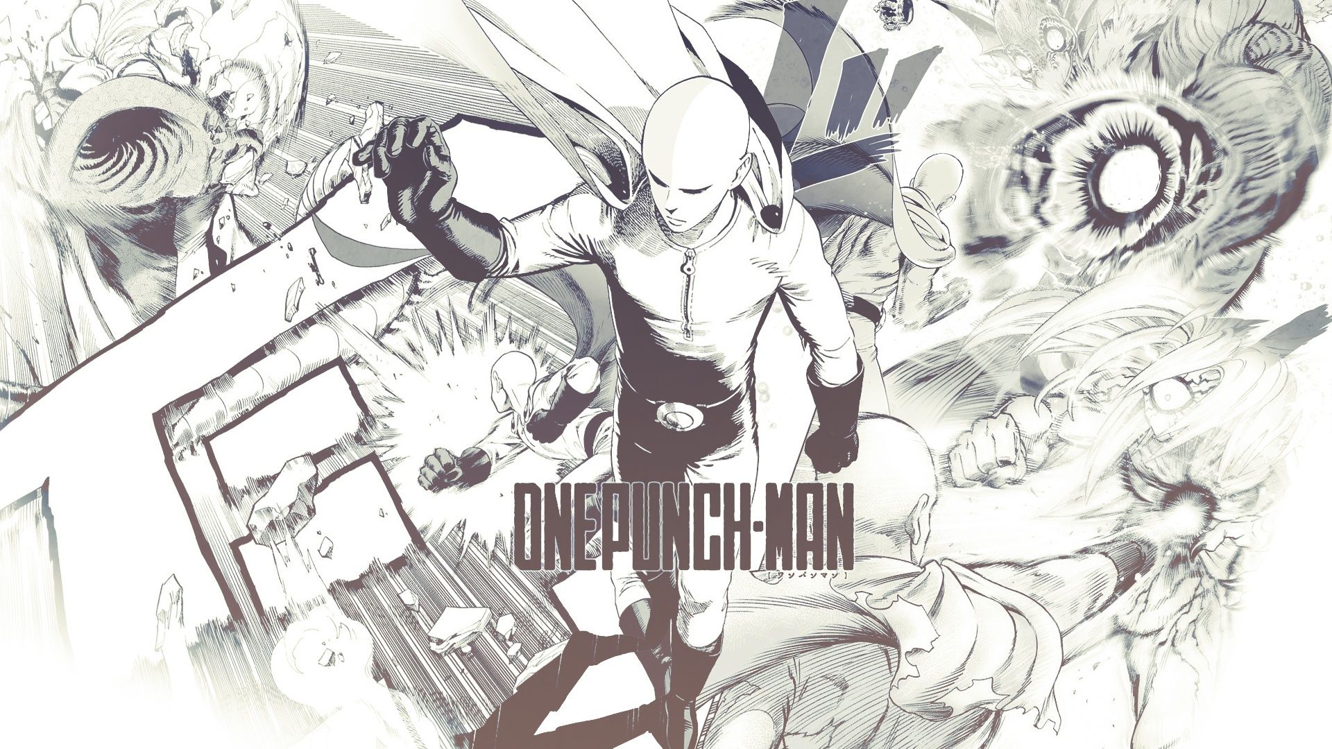 1920x1080 Wallpaper Anime, Manga, Saitama, One Punch Man For Mobile And Desktop, Section прочее, Resolution 1920x1080