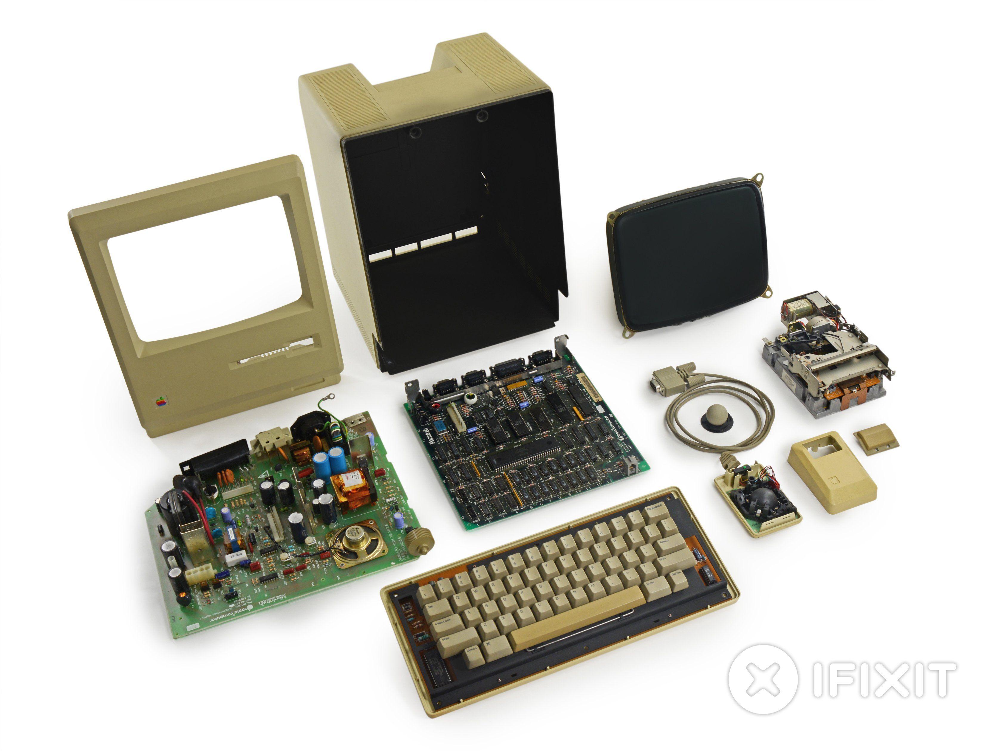 3360x2520 Macintosh 128K Teardown