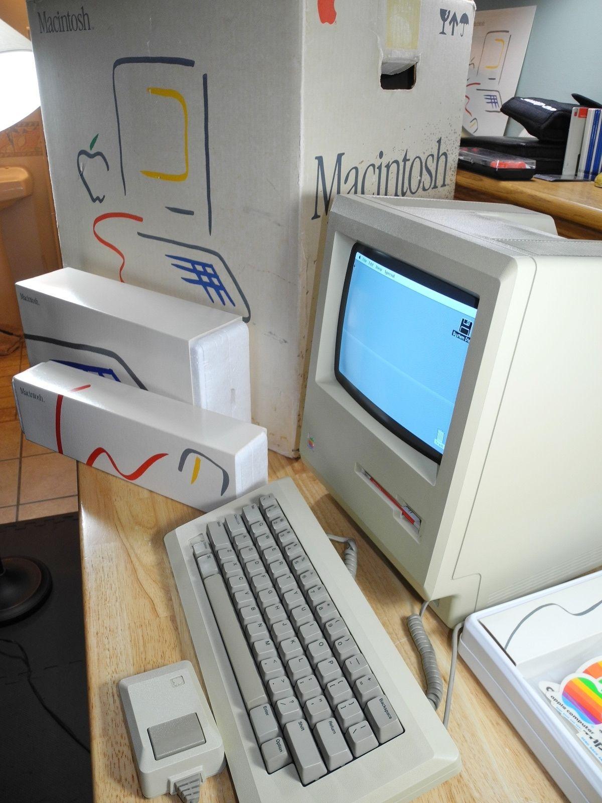 1200x1600 Macintosh 128K M0001 In Original Apple Box! NON Upgraded 1st