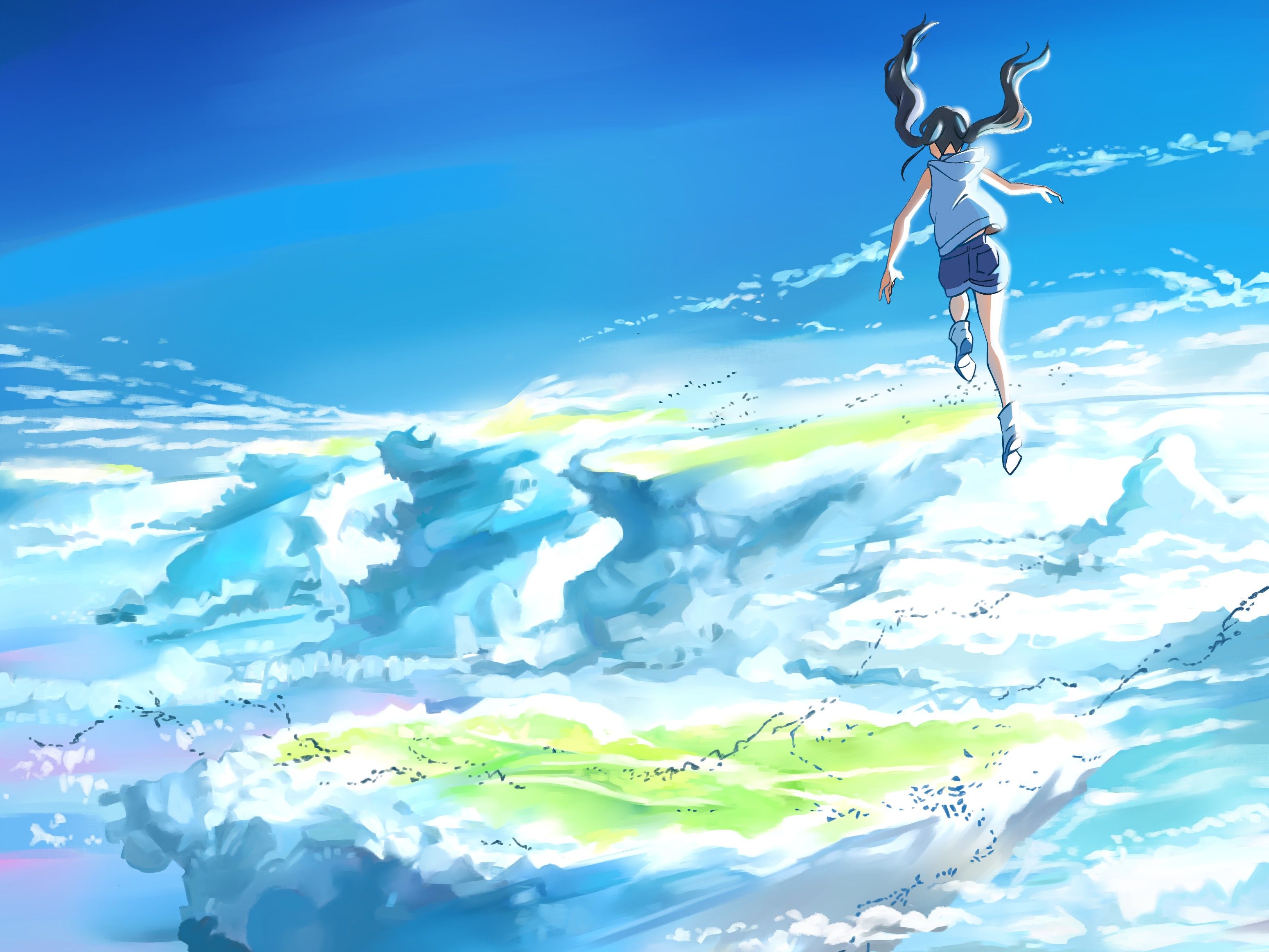 3101x2326 Weathering With You Wallpaper and Background: Free HD Download
